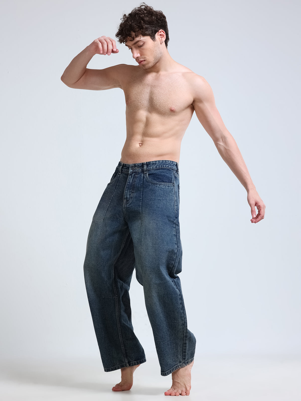 Deep Tide Wide Jeans