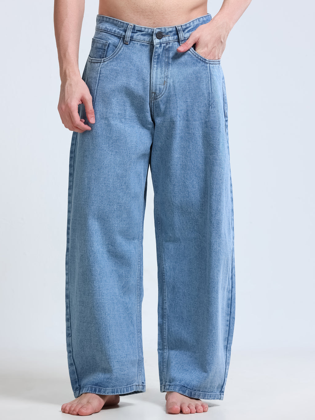 Skyline Wash Wide Jeans