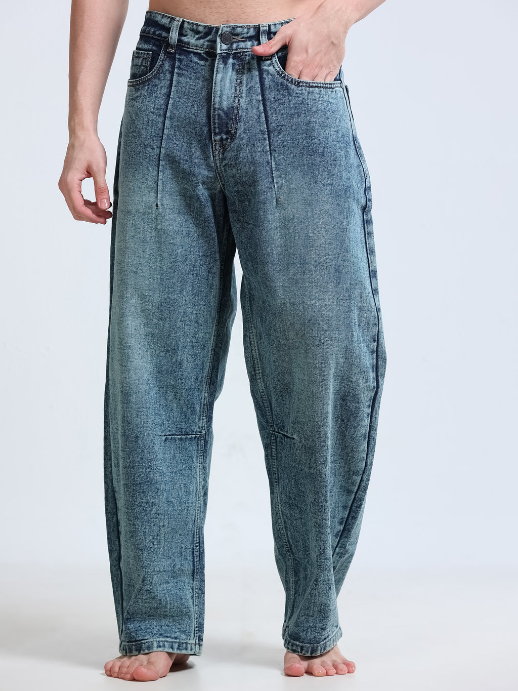 Stone Drift Barrel Jeans
