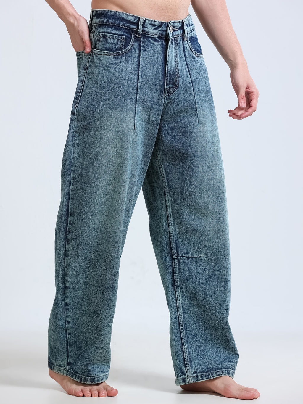 Stone Drift Barrel Jeans