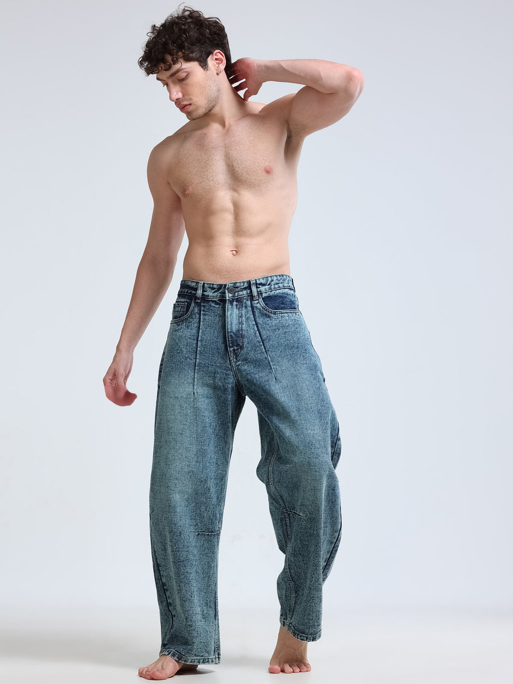 Stone Drift Barrel Jeans