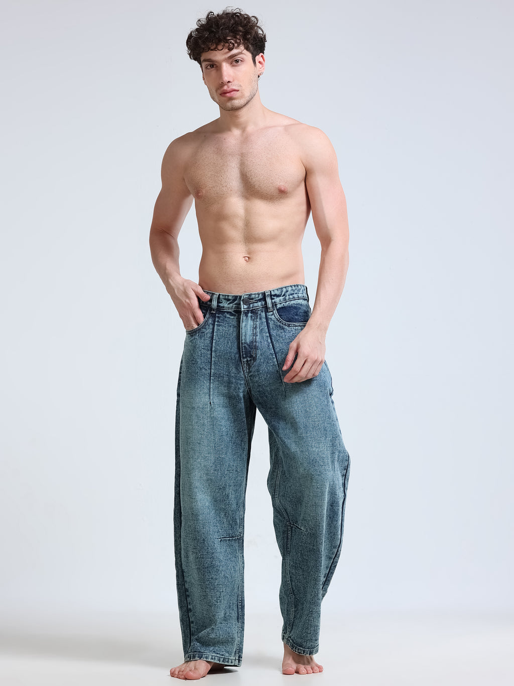 Stone Drift Barrel Jeans