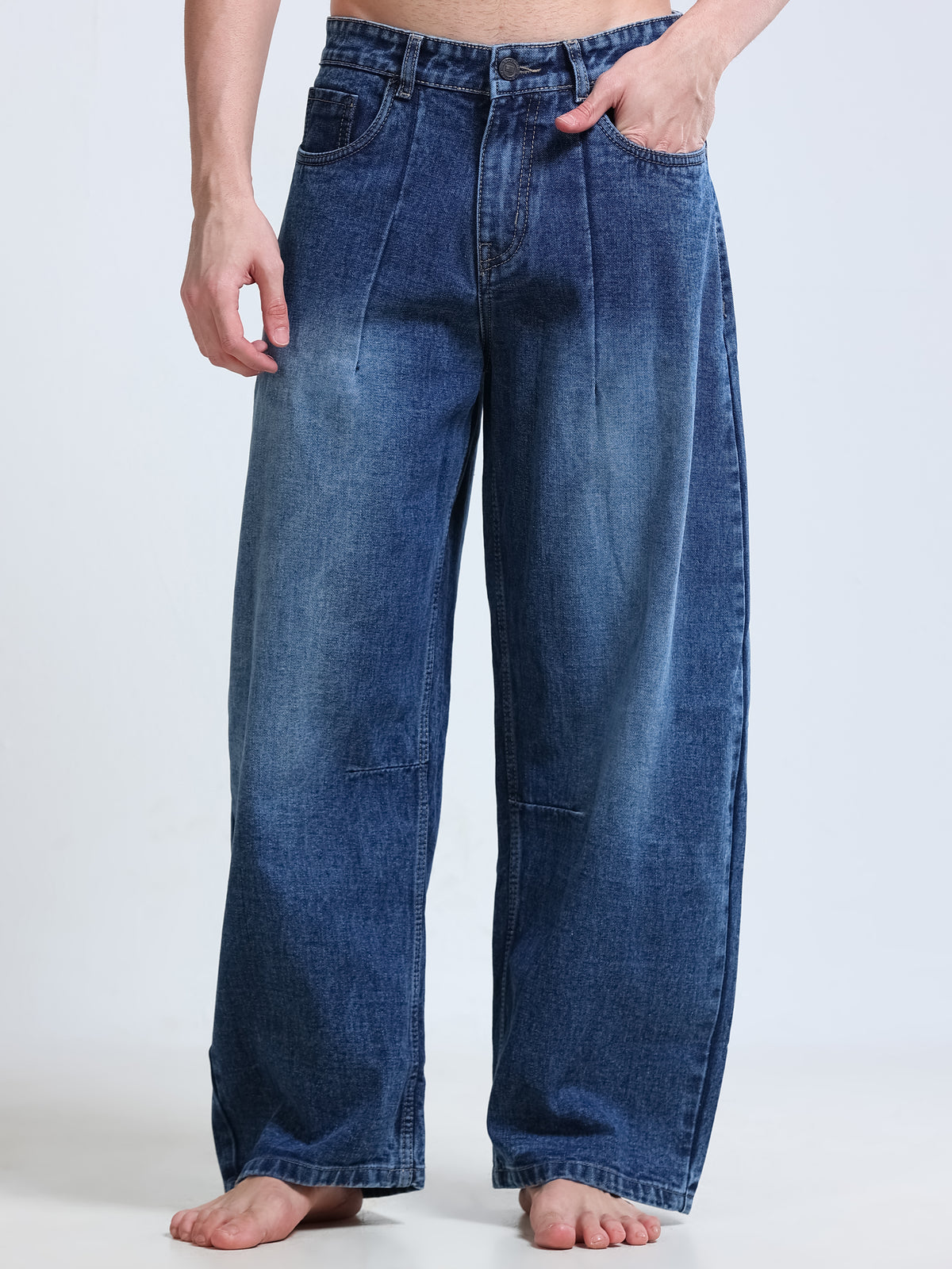 Offbeat Barrel Jeans