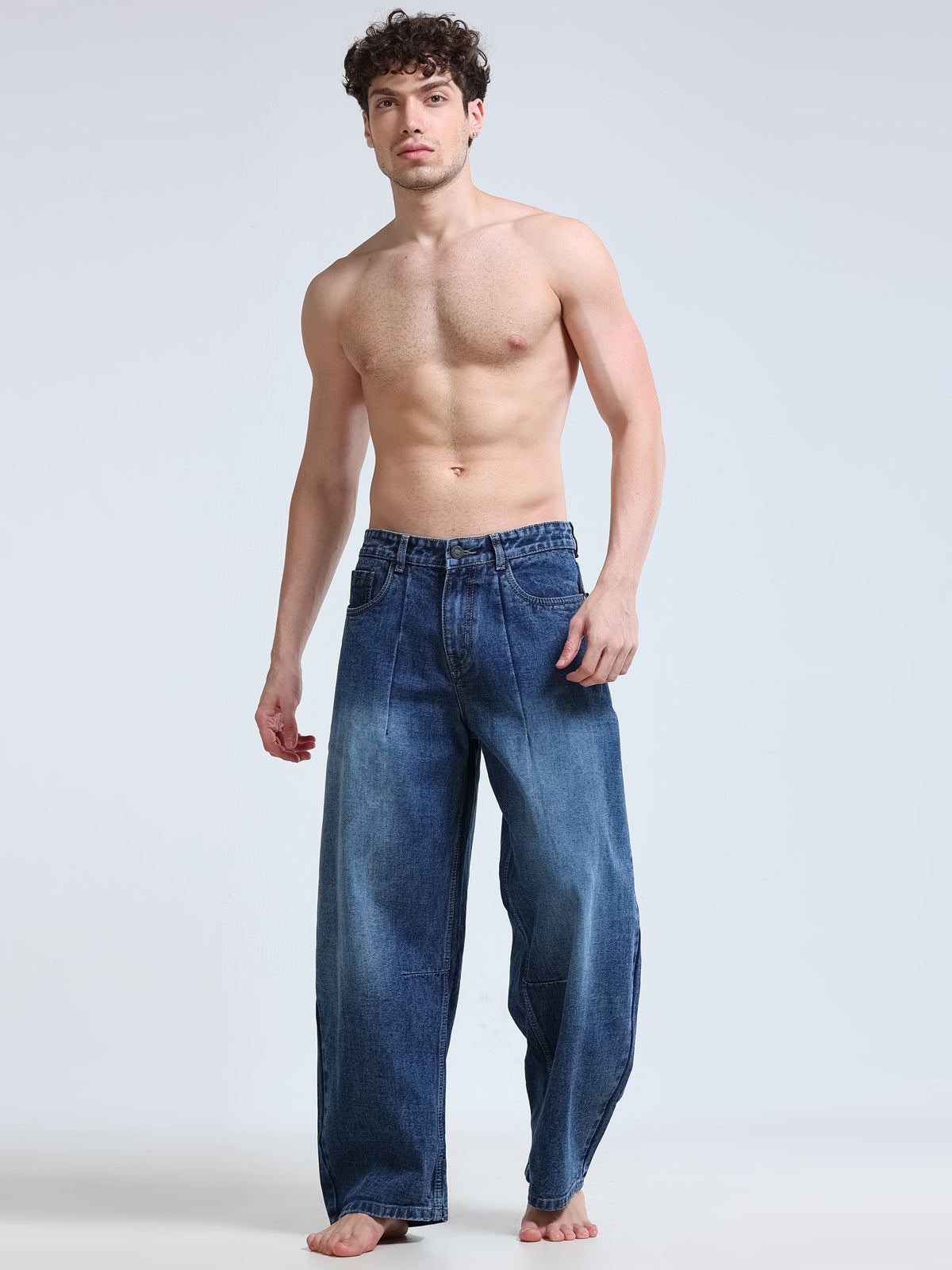 Offbeat Barrel Jeans