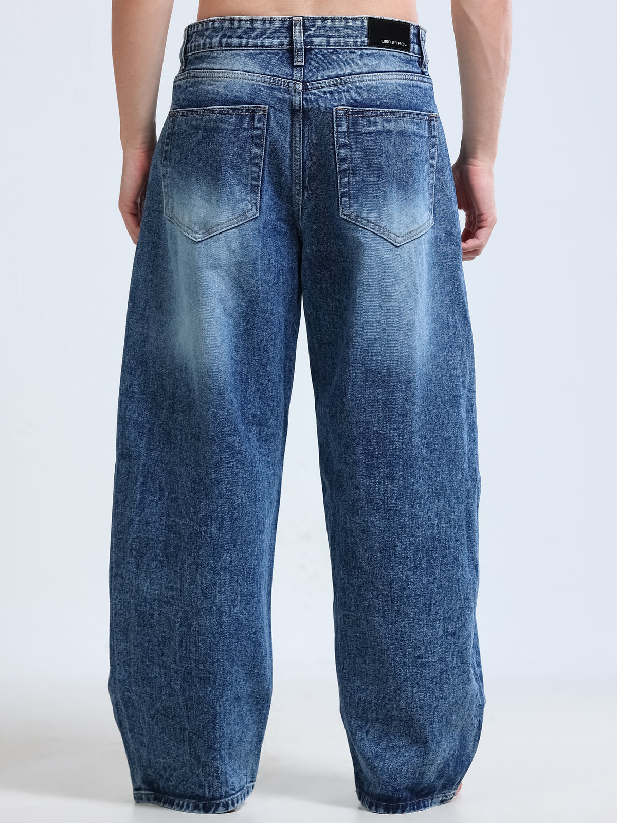 Offset Barrel Jeans