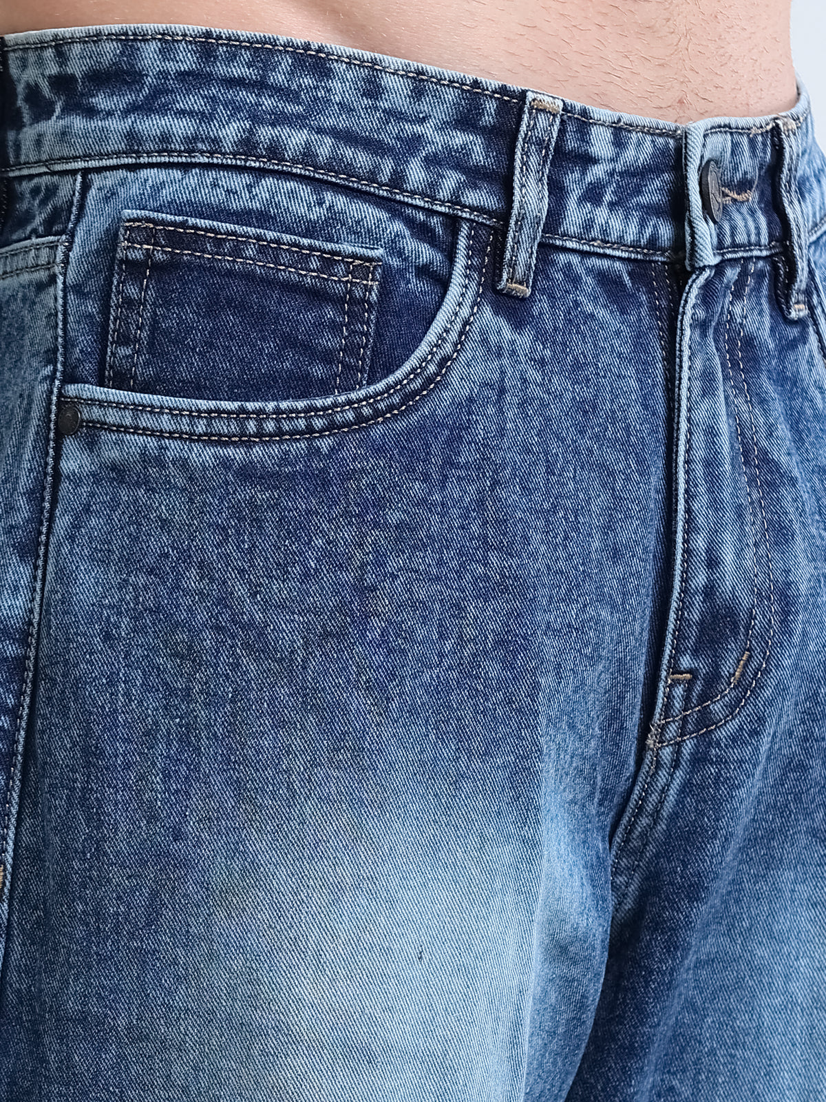 Offset Barrel Jeans