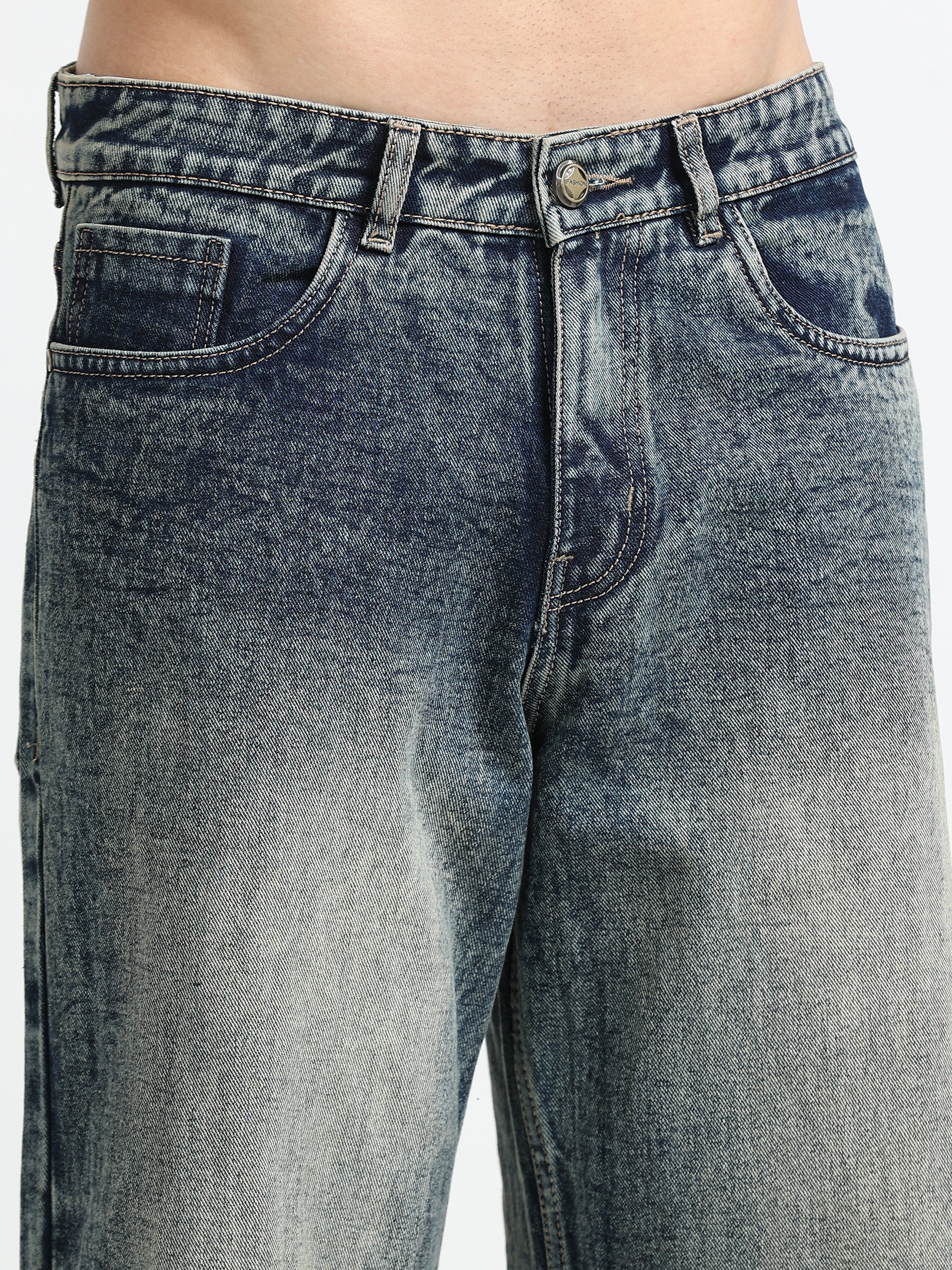 Ash Fade Baggy Denim