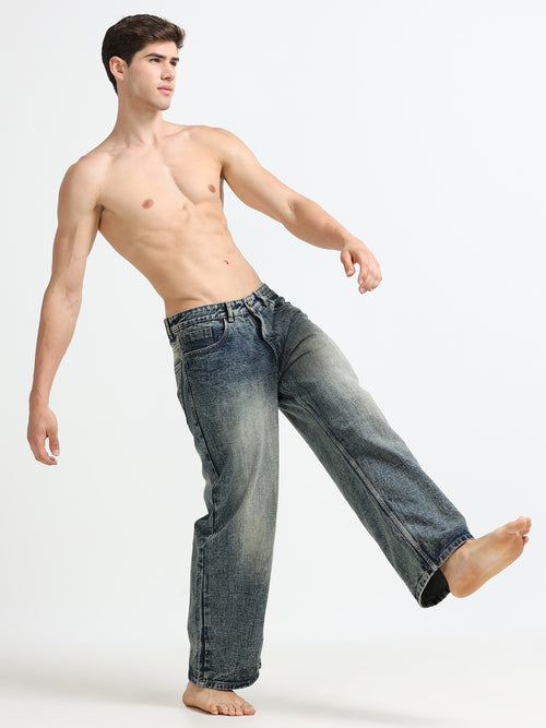 Ash Fade Baggy Denim