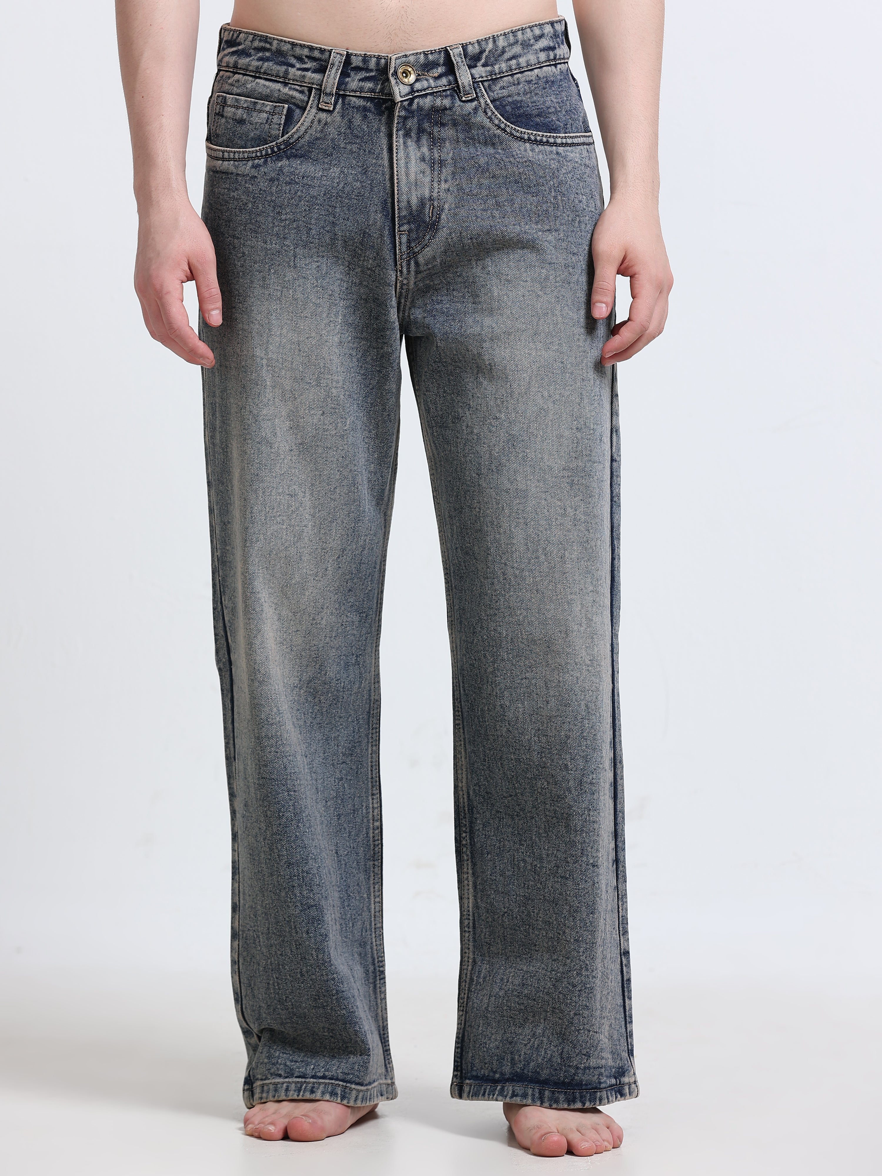 NAKD Mineral Smoke Relaxed Jeans