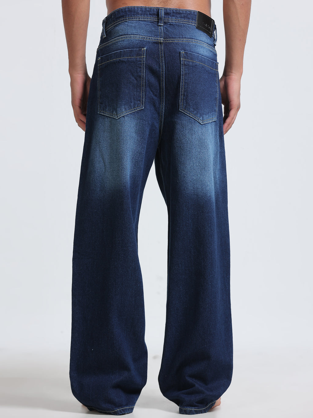 Indigo Drift Baggy Jeans