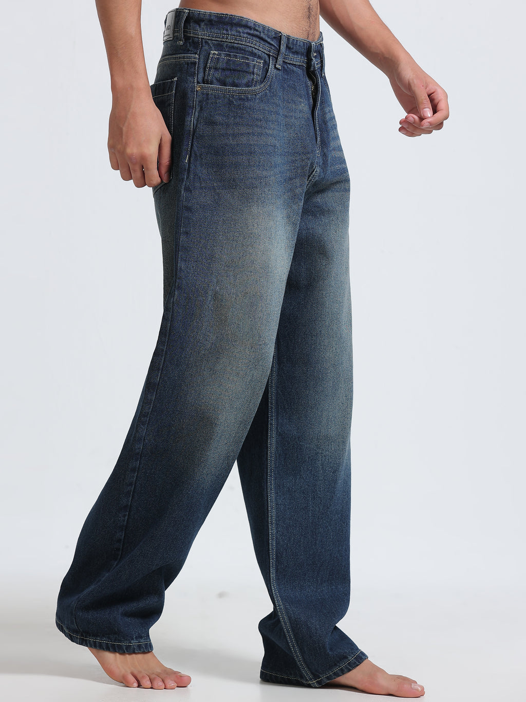 Tidal Wash Baggy Jeans