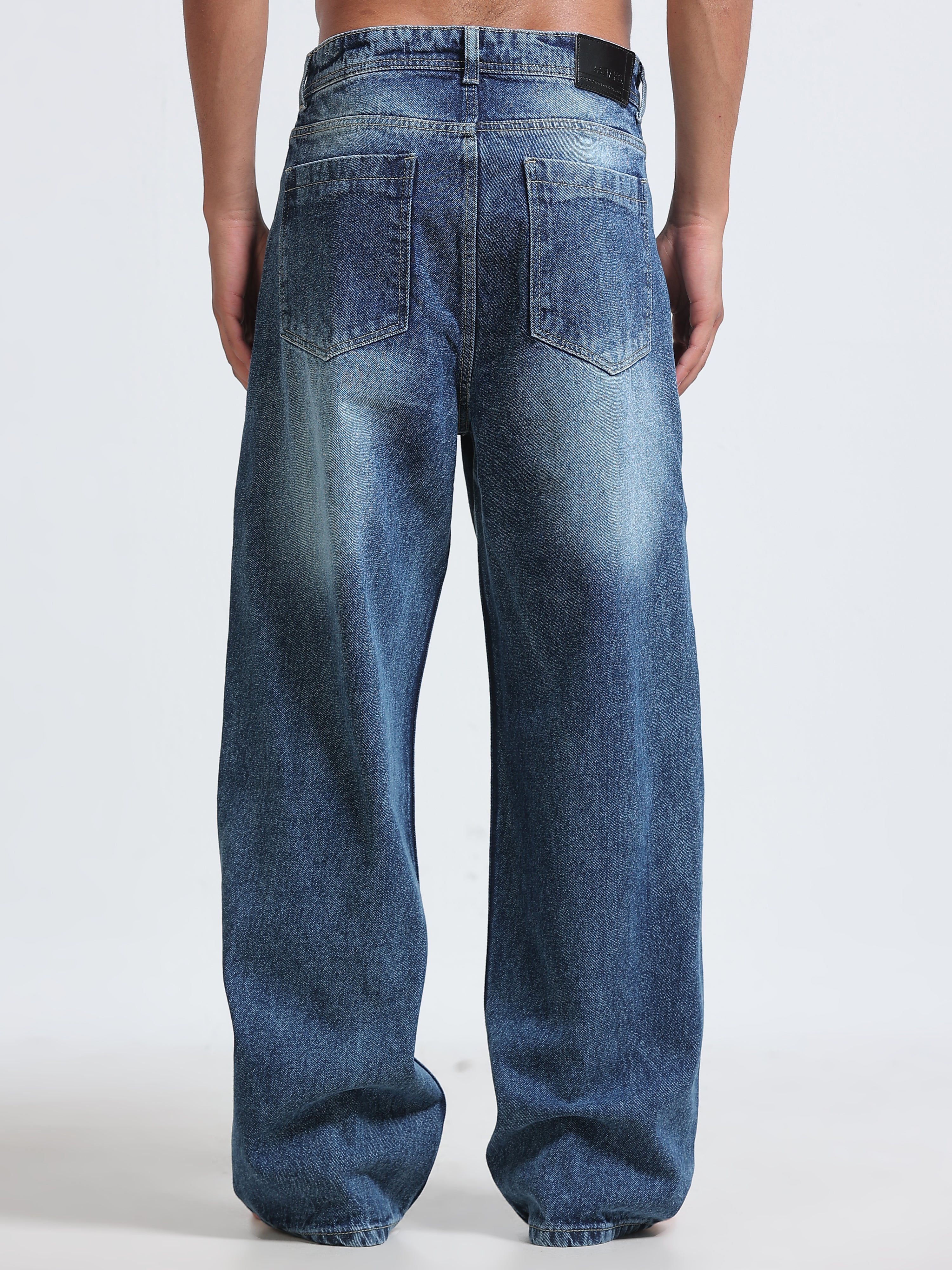 Blue Ember Baggy Jeans