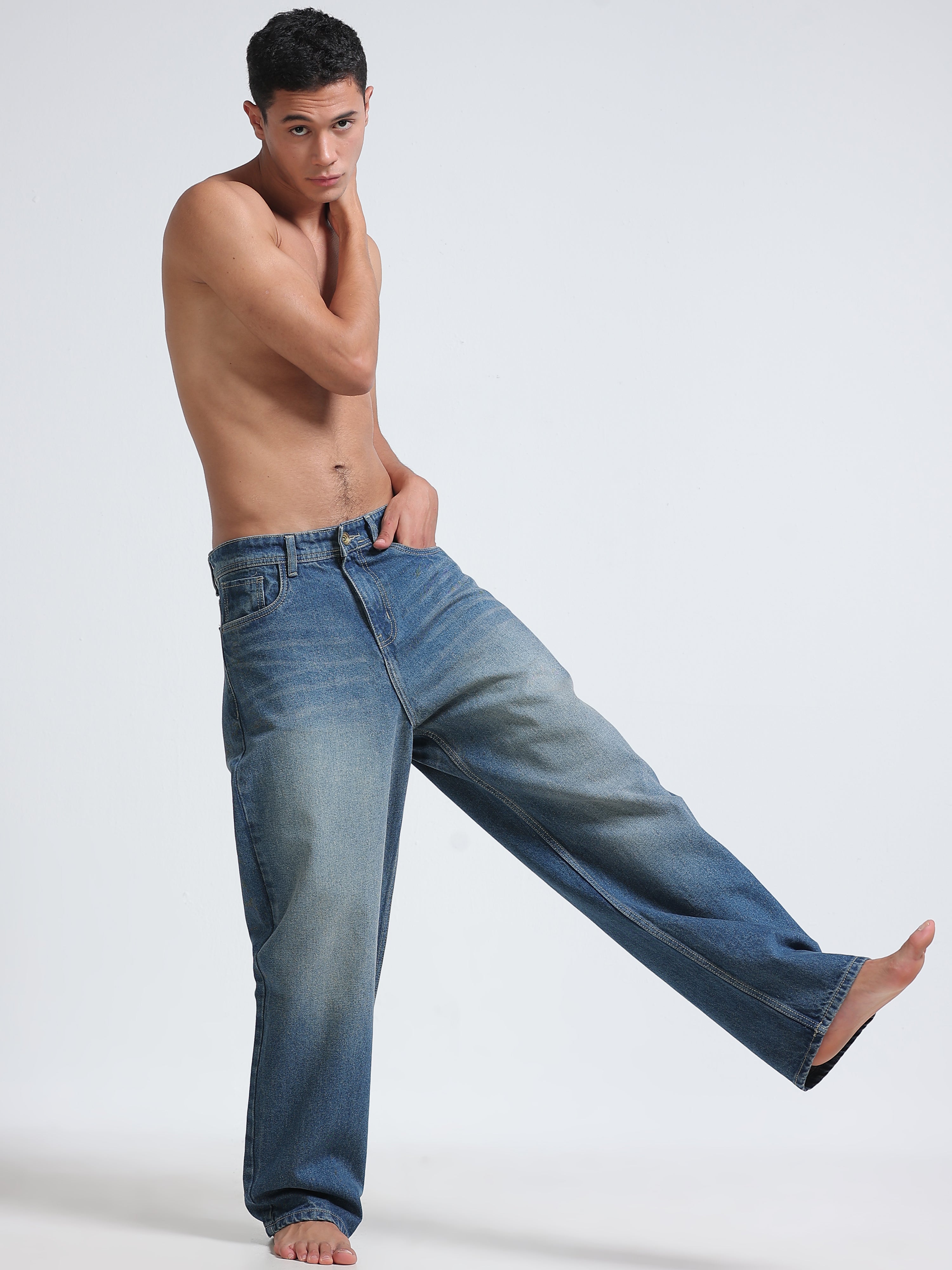 Blue Haze Baggy Jeans