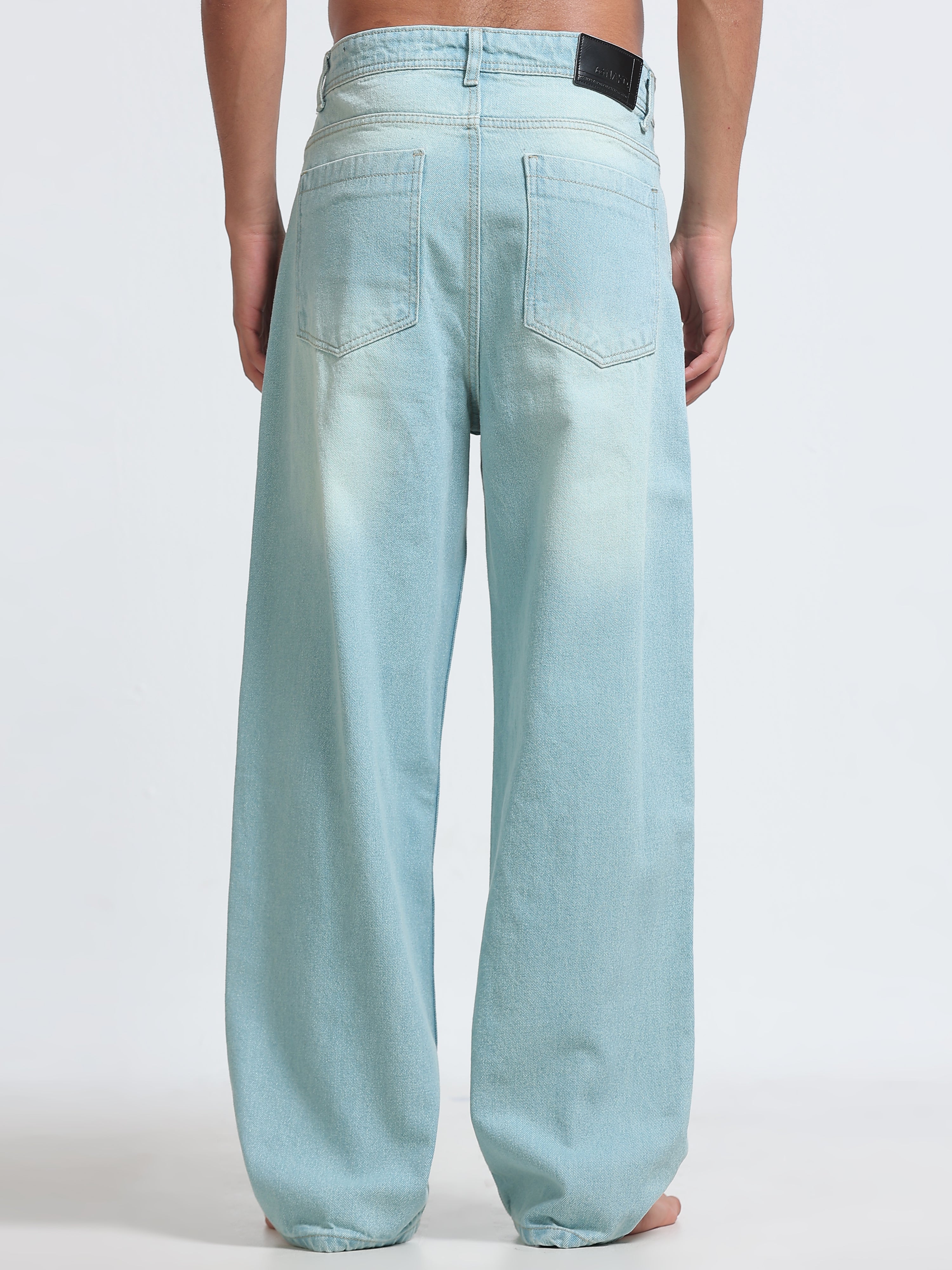 Ice Mist Baggy Jeans