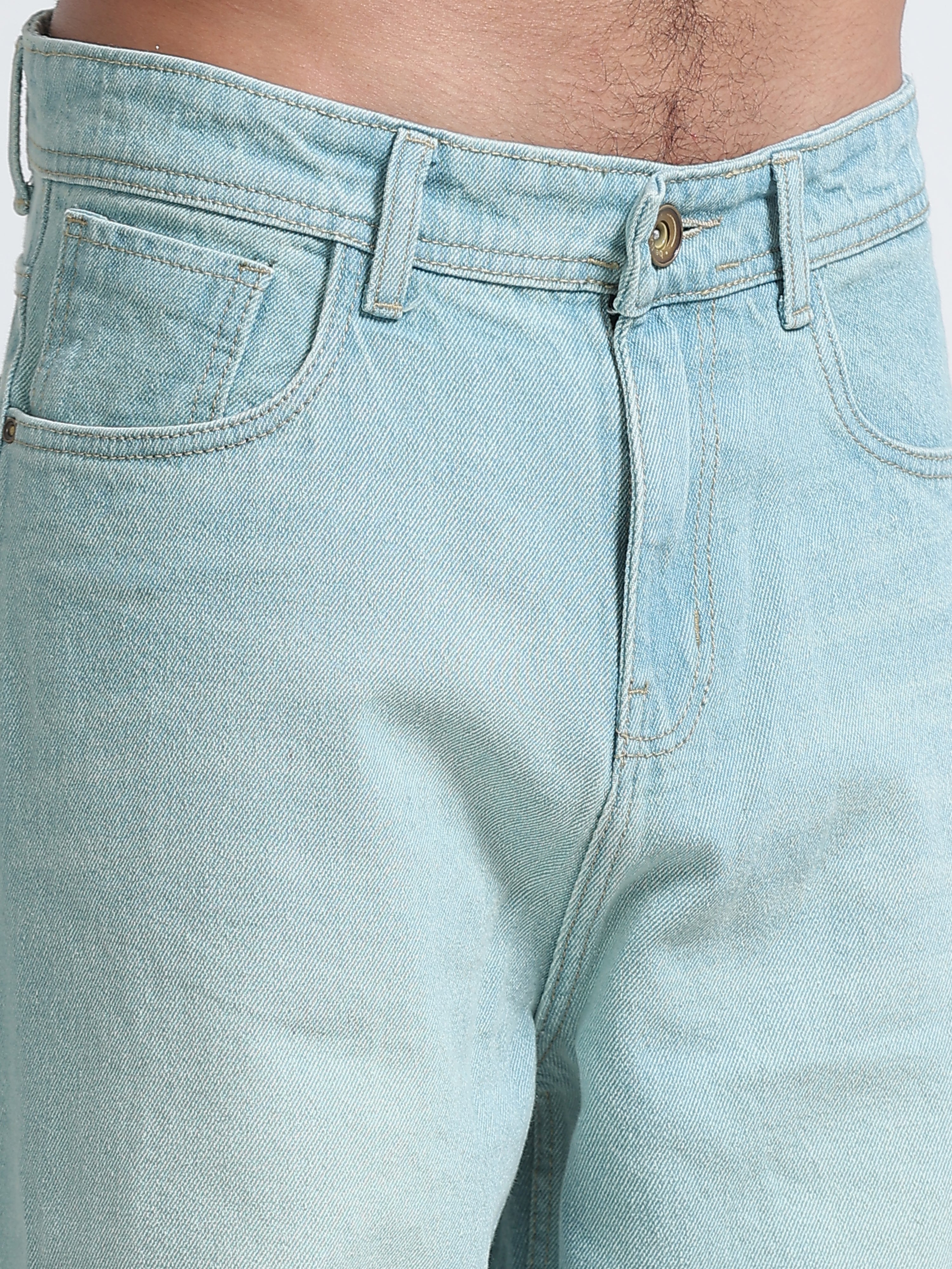 Ice Mist Baggy Jeans