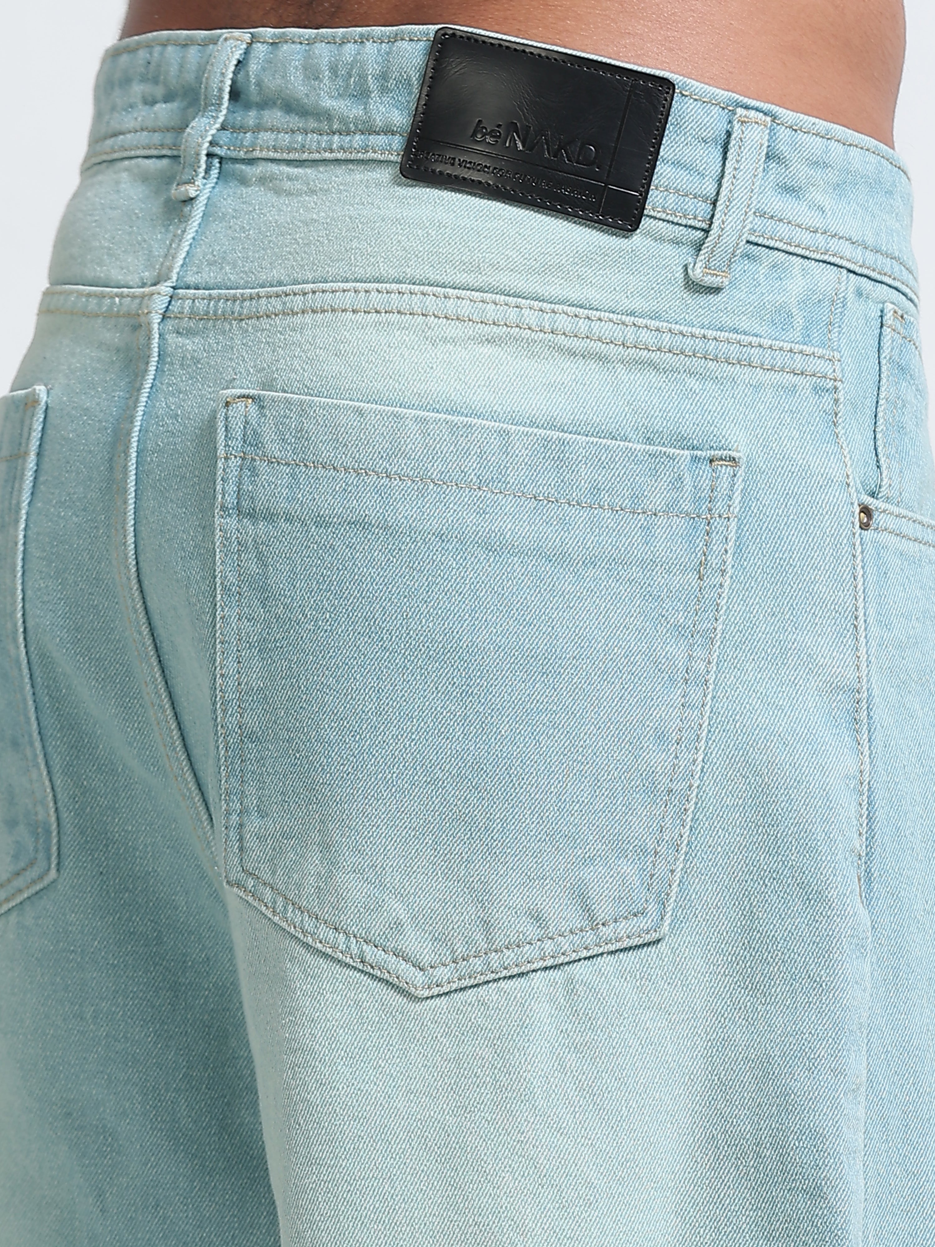 Ice Mist Baggy Jeans