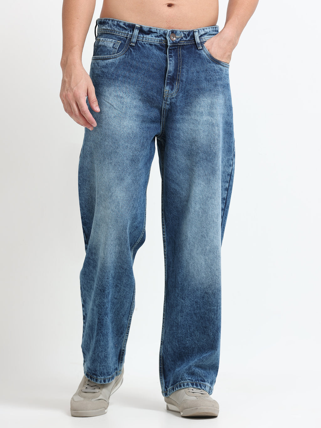 Static Blue Baggy
