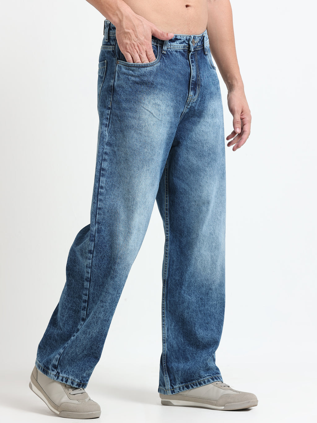 Static Blue Baggy