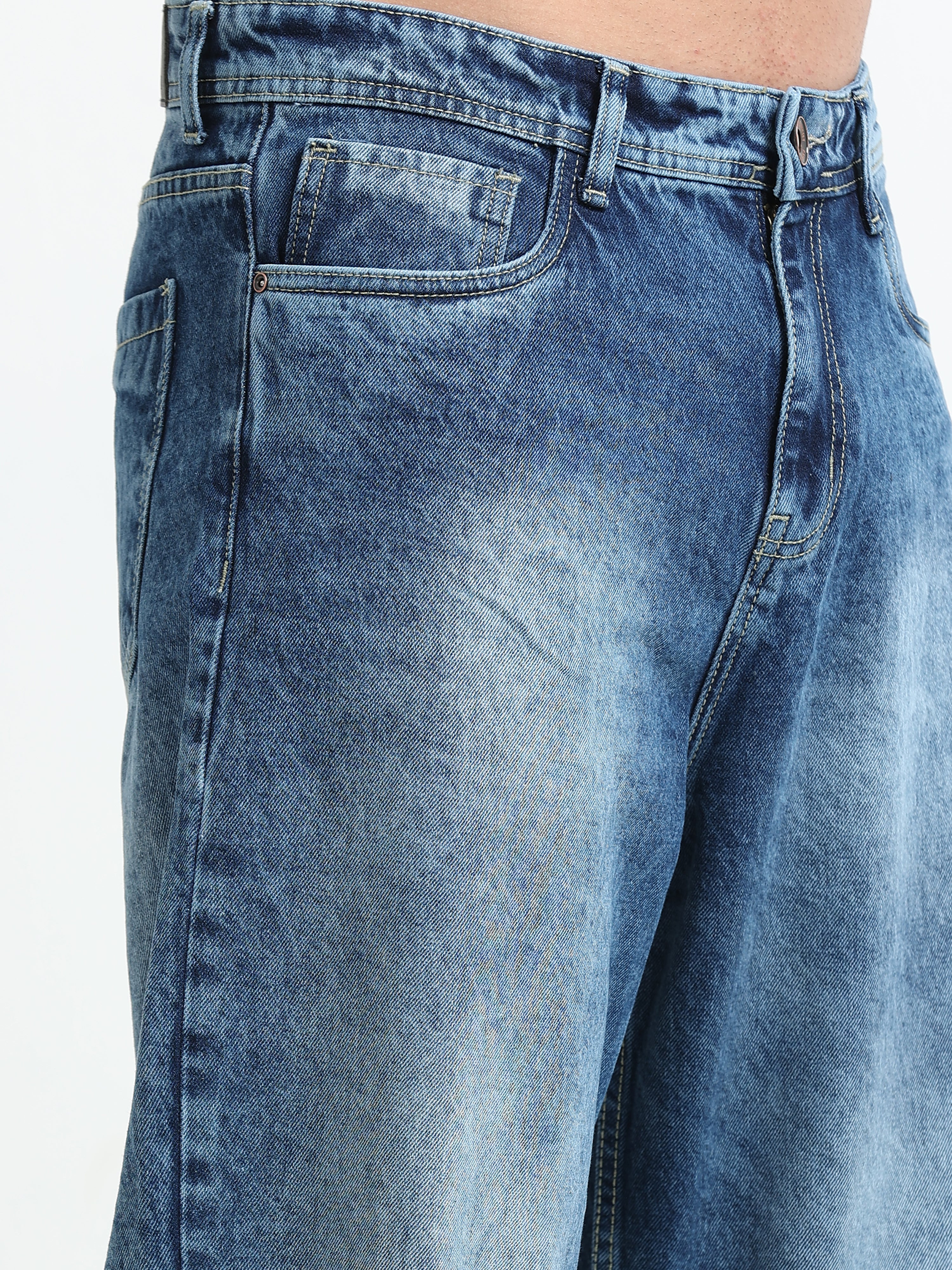 Static Blue Baggy