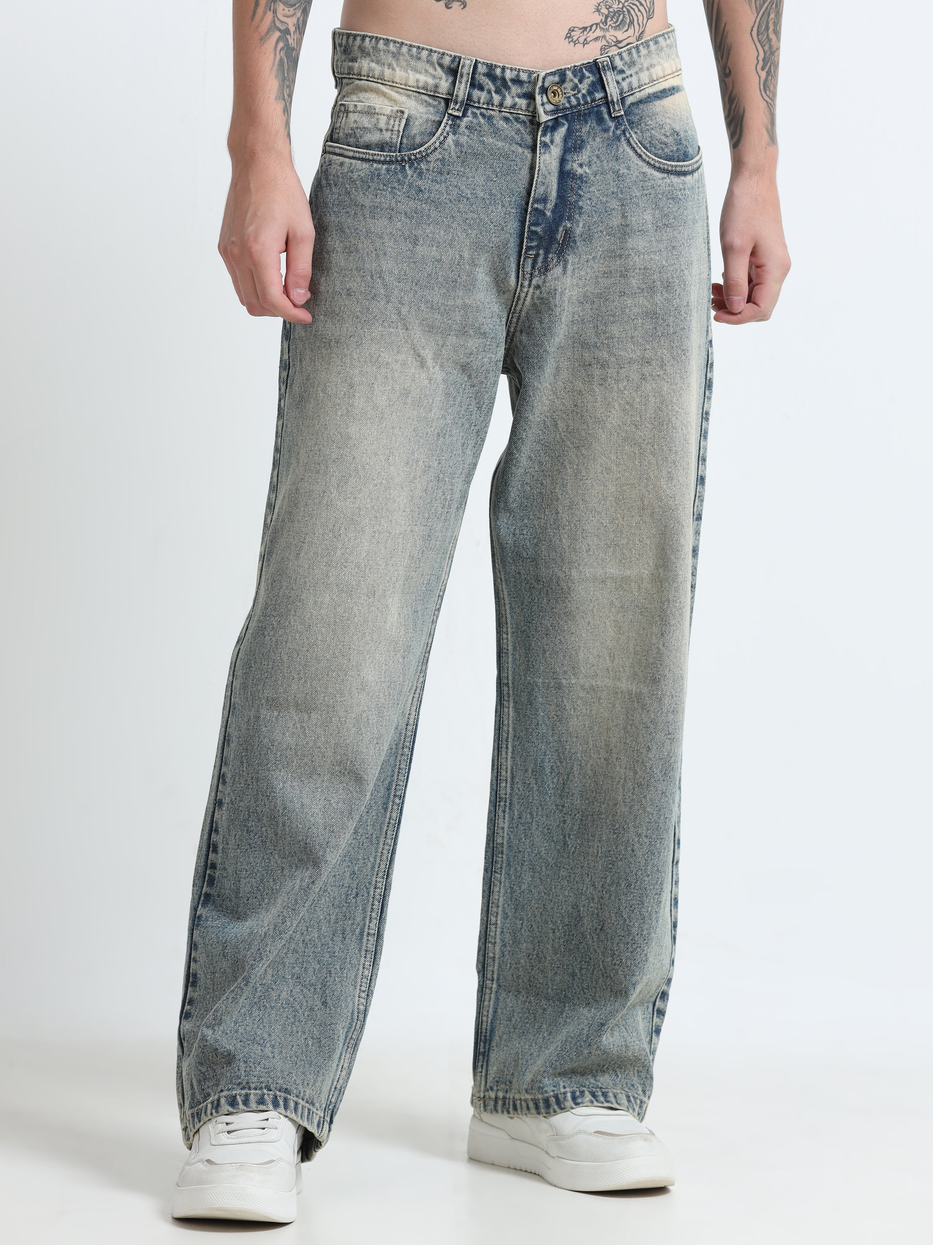 The Grime Wash Baggy