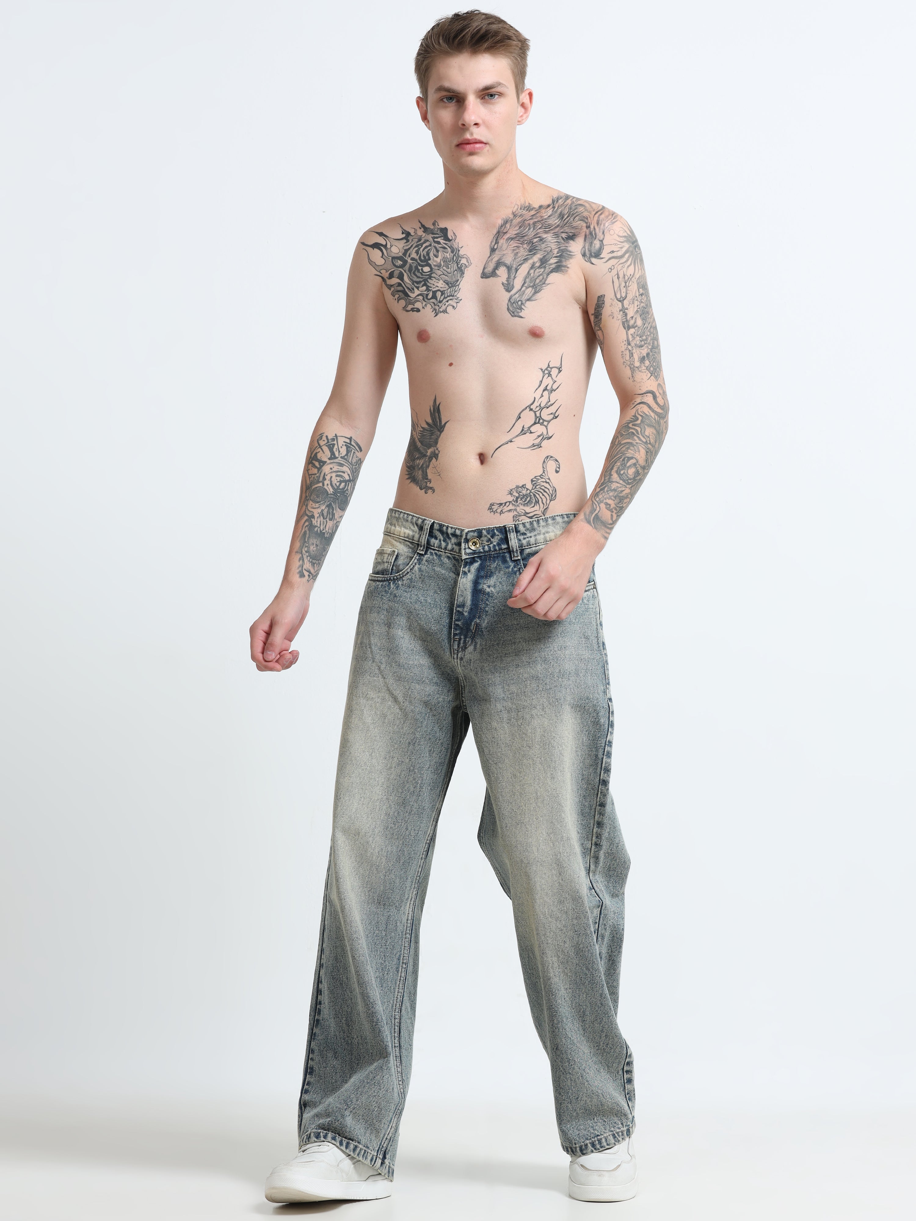 The Grime Wash Baggy