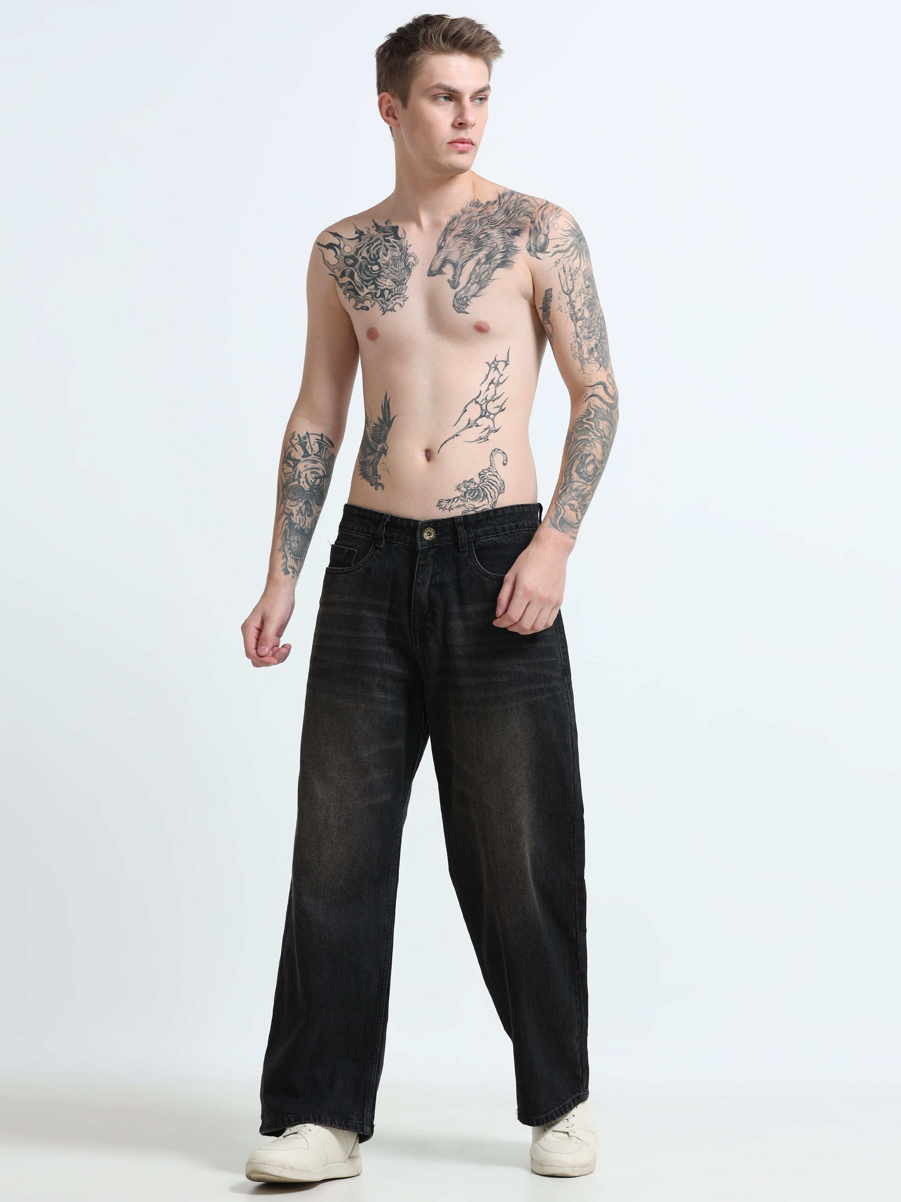 Midnight Static Loose Fit