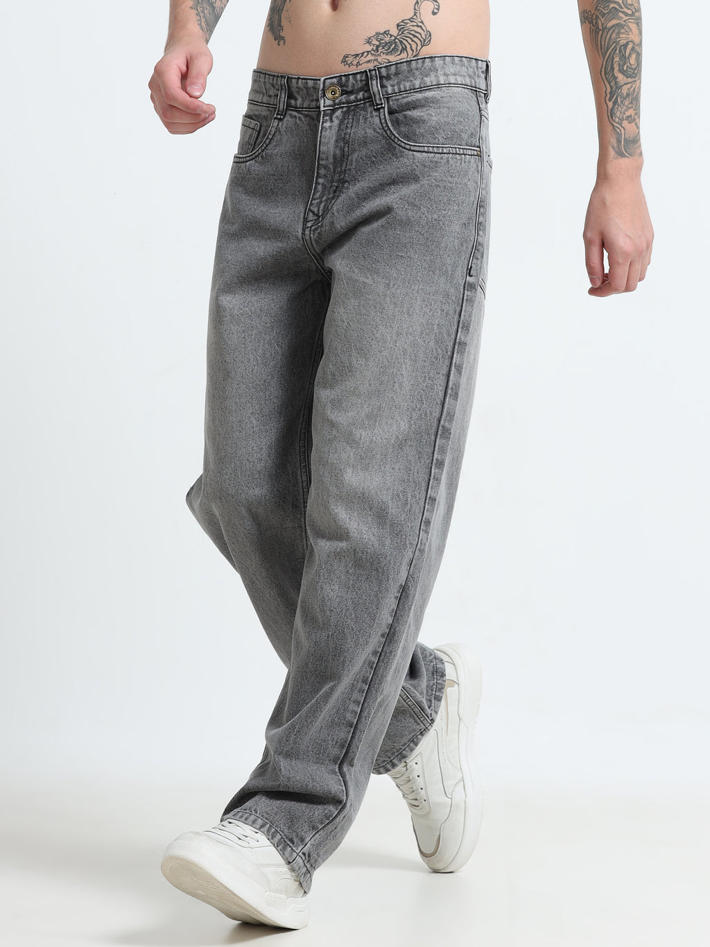 The Static Wide Leg Industrial Denim