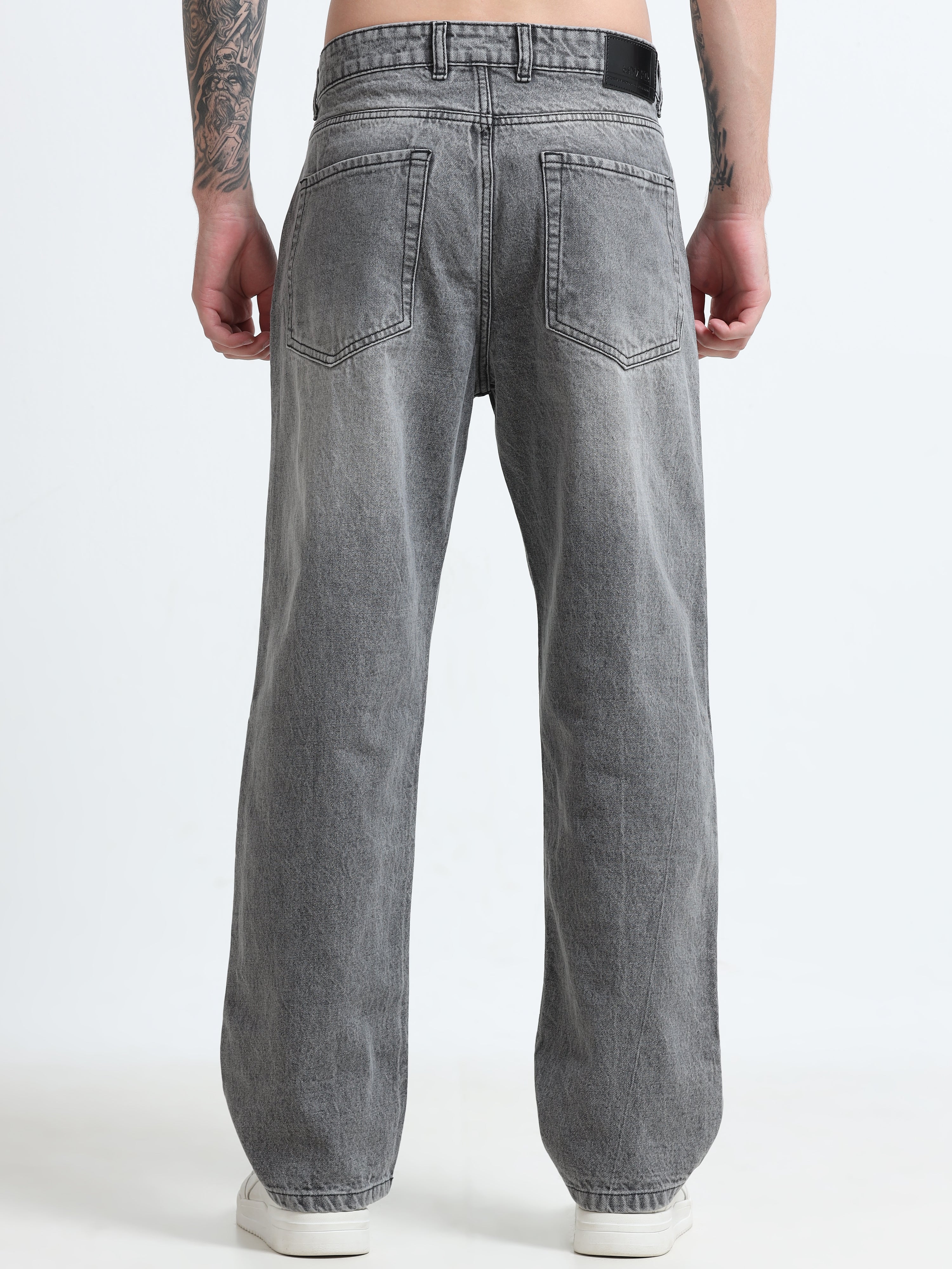 The Static Wide Leg Industrial Denim