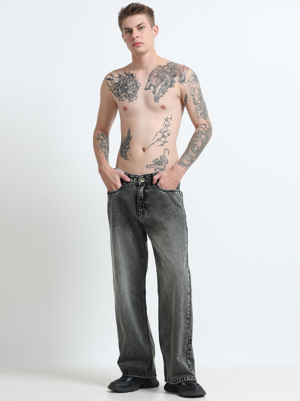 Tectonic Ash Wide Leg
