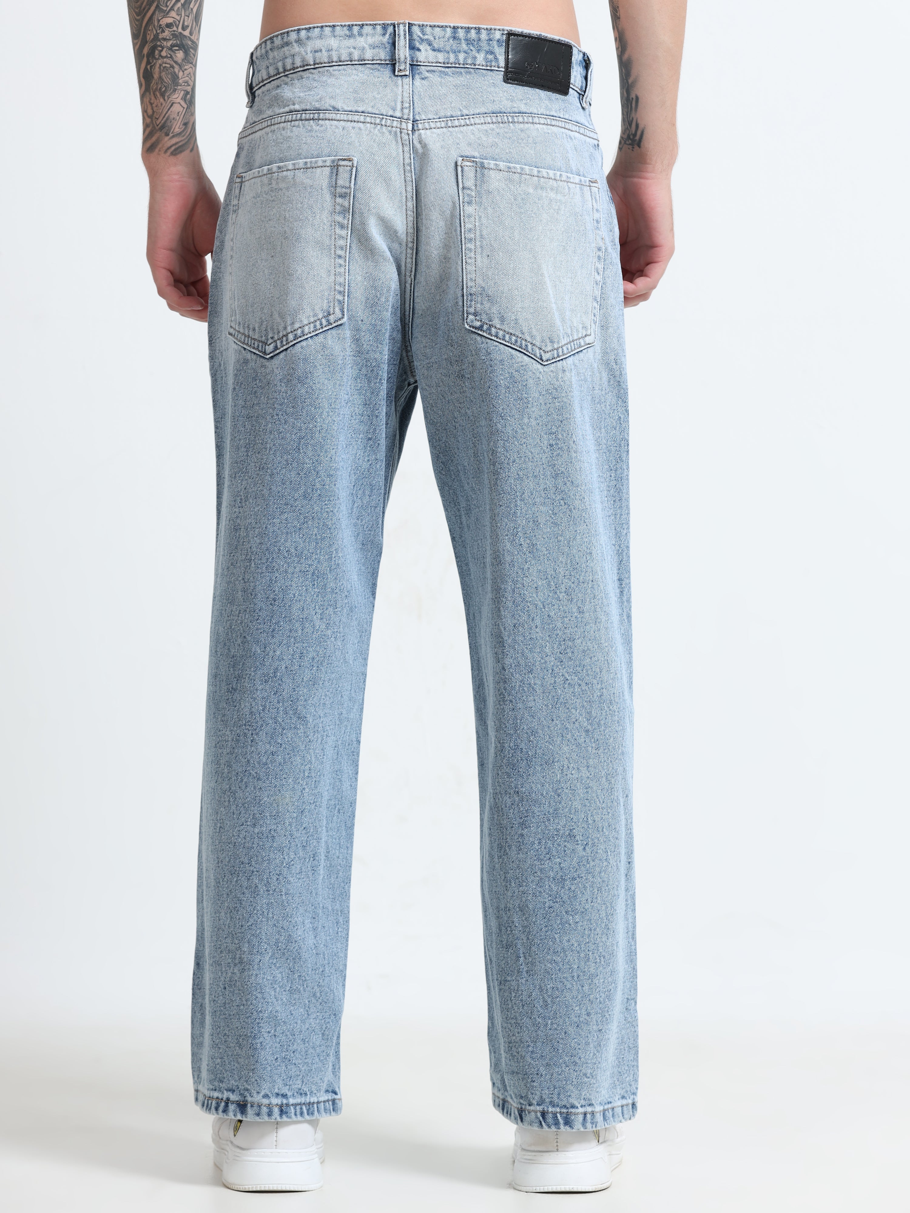 Static Blue Loose Fit