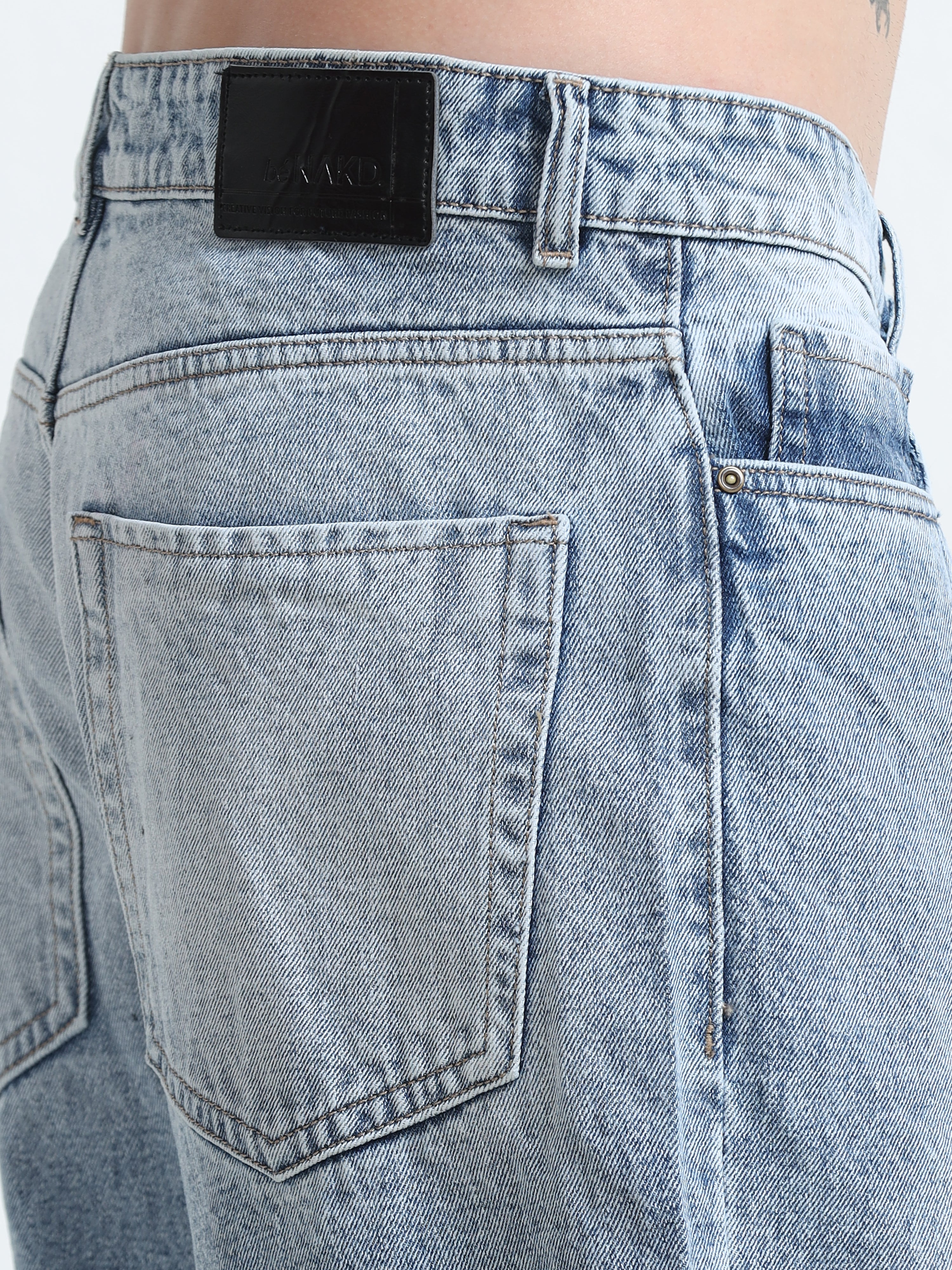 Static Blue Loose Fit