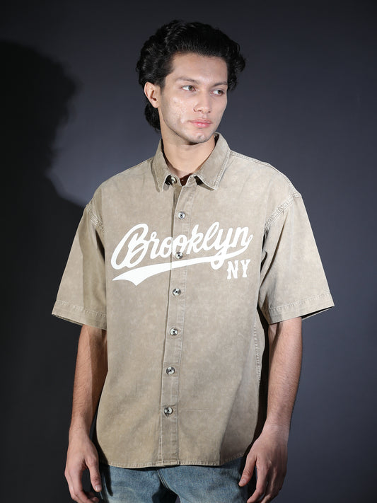 RELAXED FIT PRINT MUD