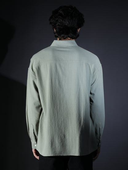 REGULAR FIT PLAIN SHIRT ICE UE