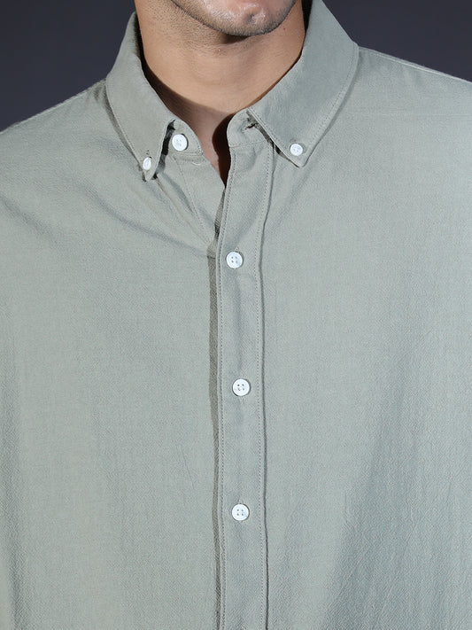 REGULAR FIT PLAIN SHIRT ICE UE