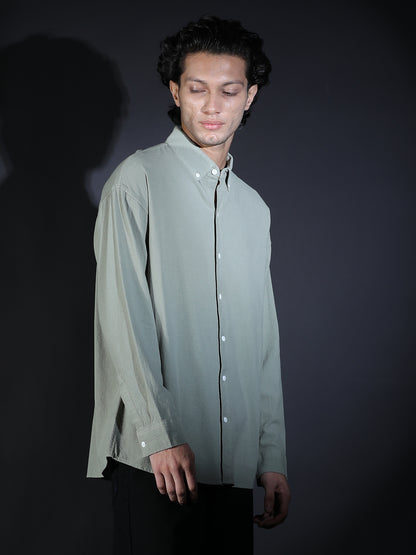 REGULAR FIT PLAIN SHIRT ICE UE