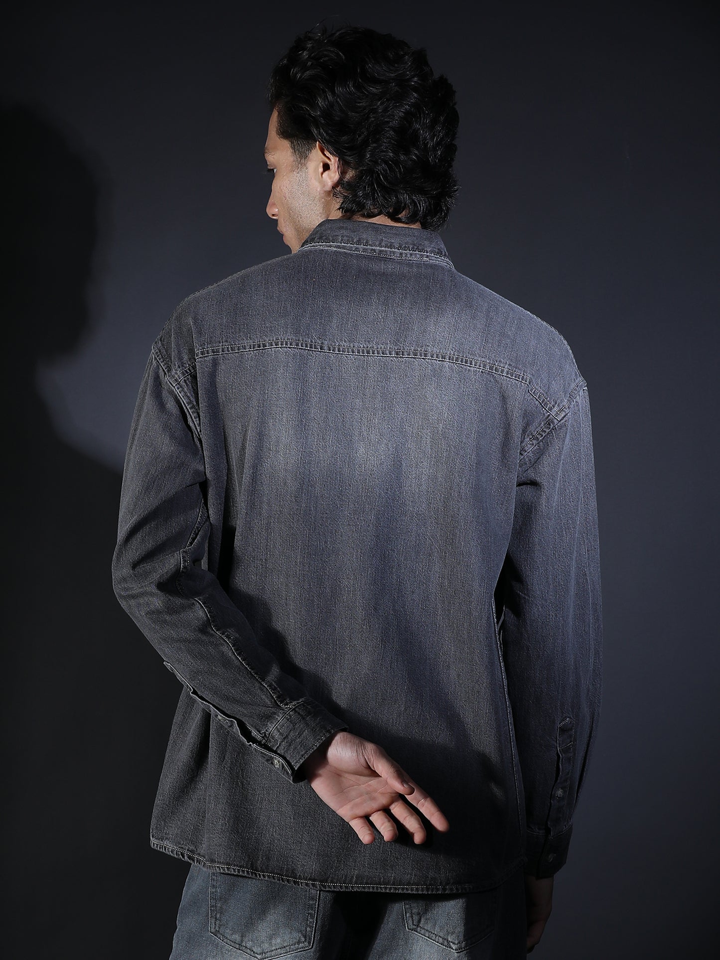 WITHOUT POCKET DENIM BLACK