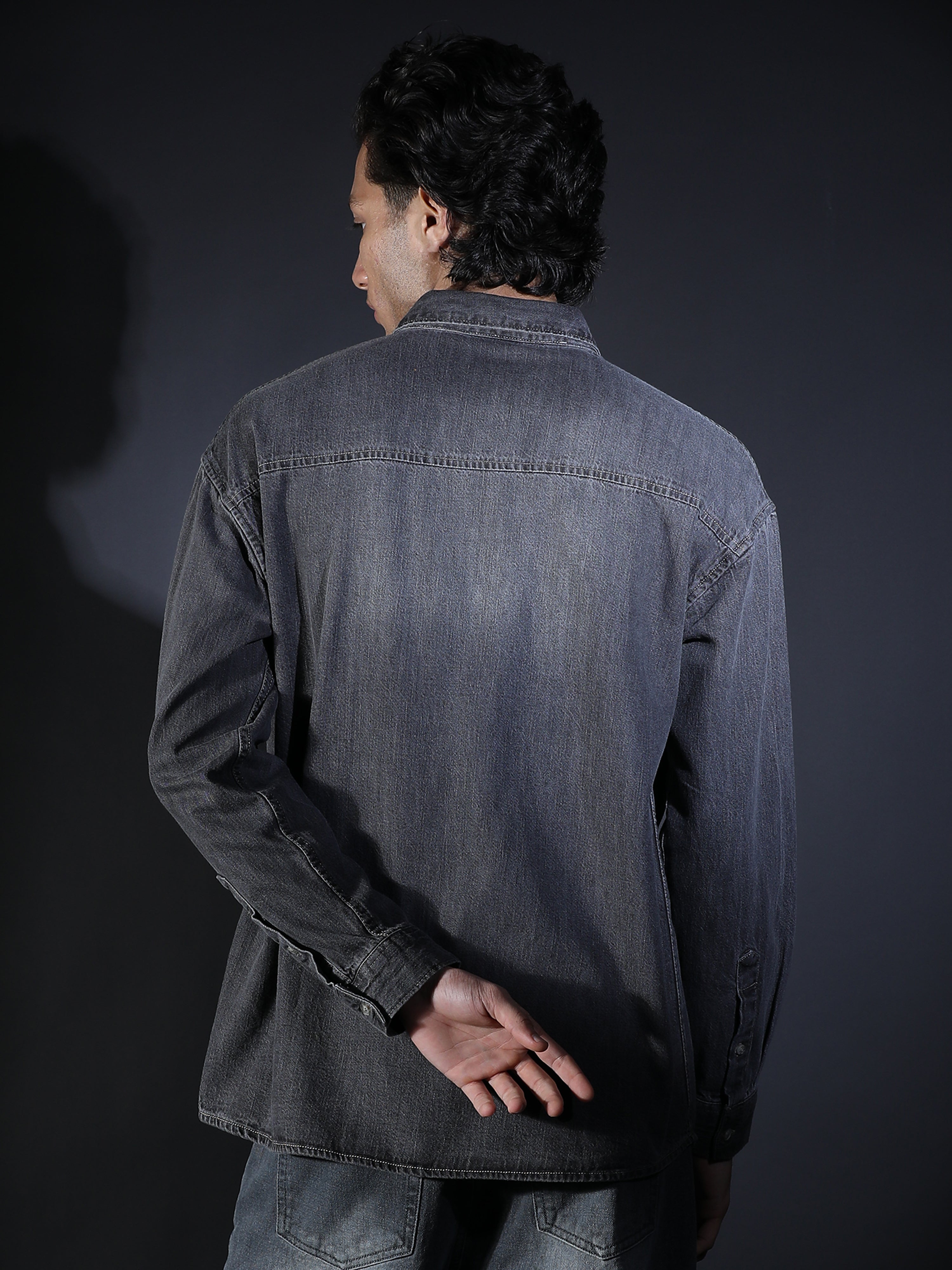 WITHOUT POCKET DENIM BLACK