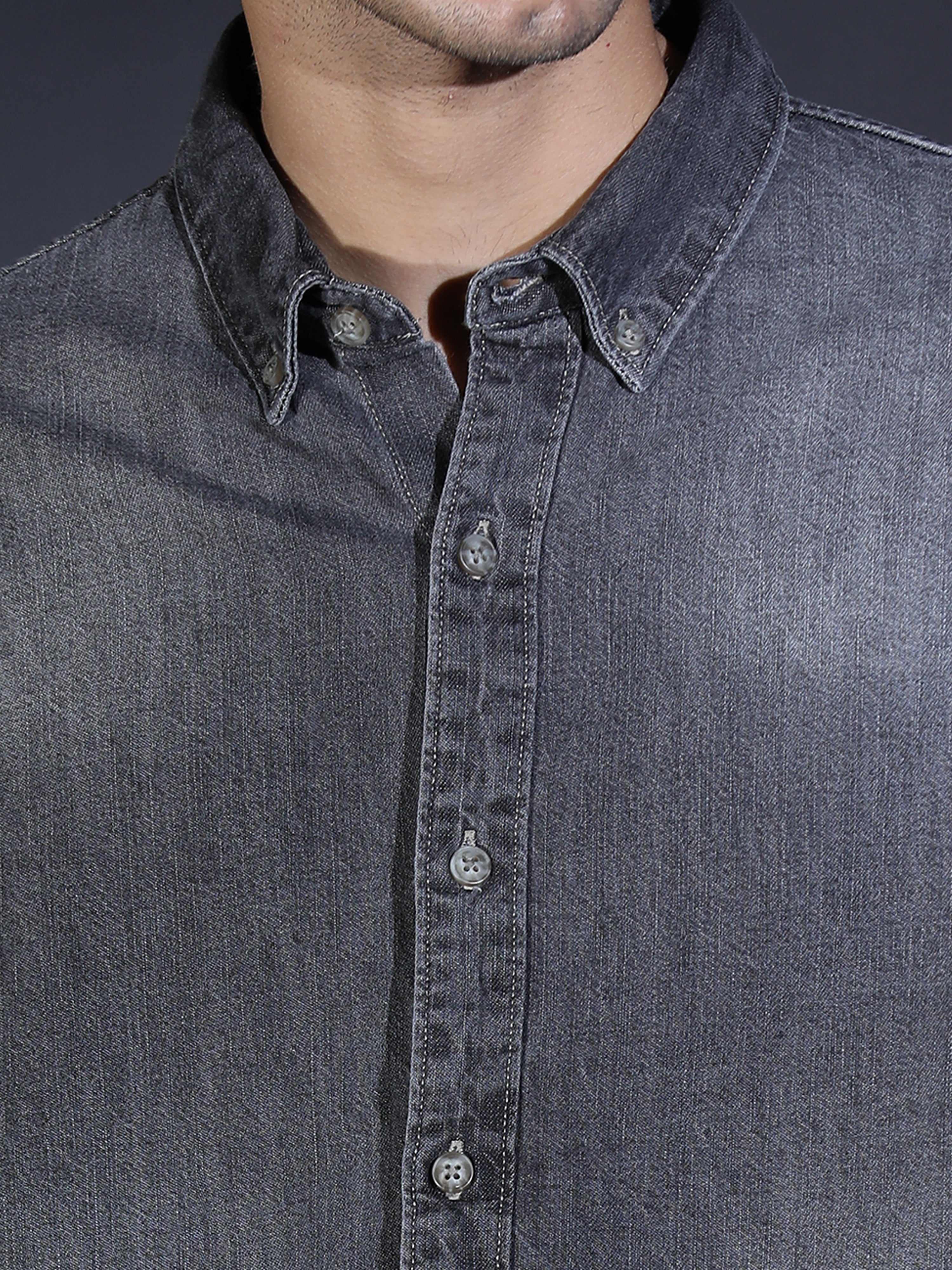 WITHOUT POCKET DENIM BLACK