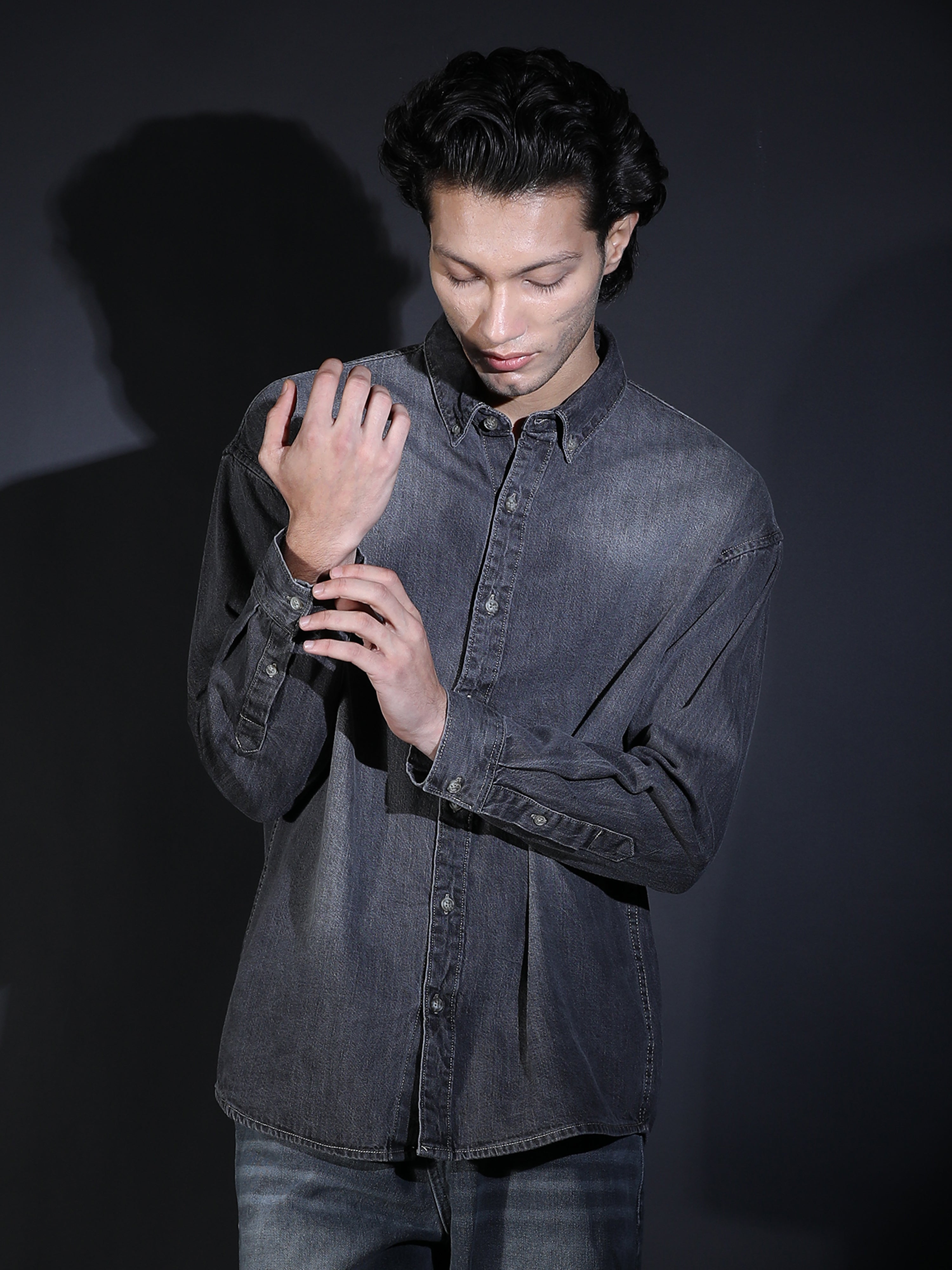 WITHOUT POCKET DENIM BLACK