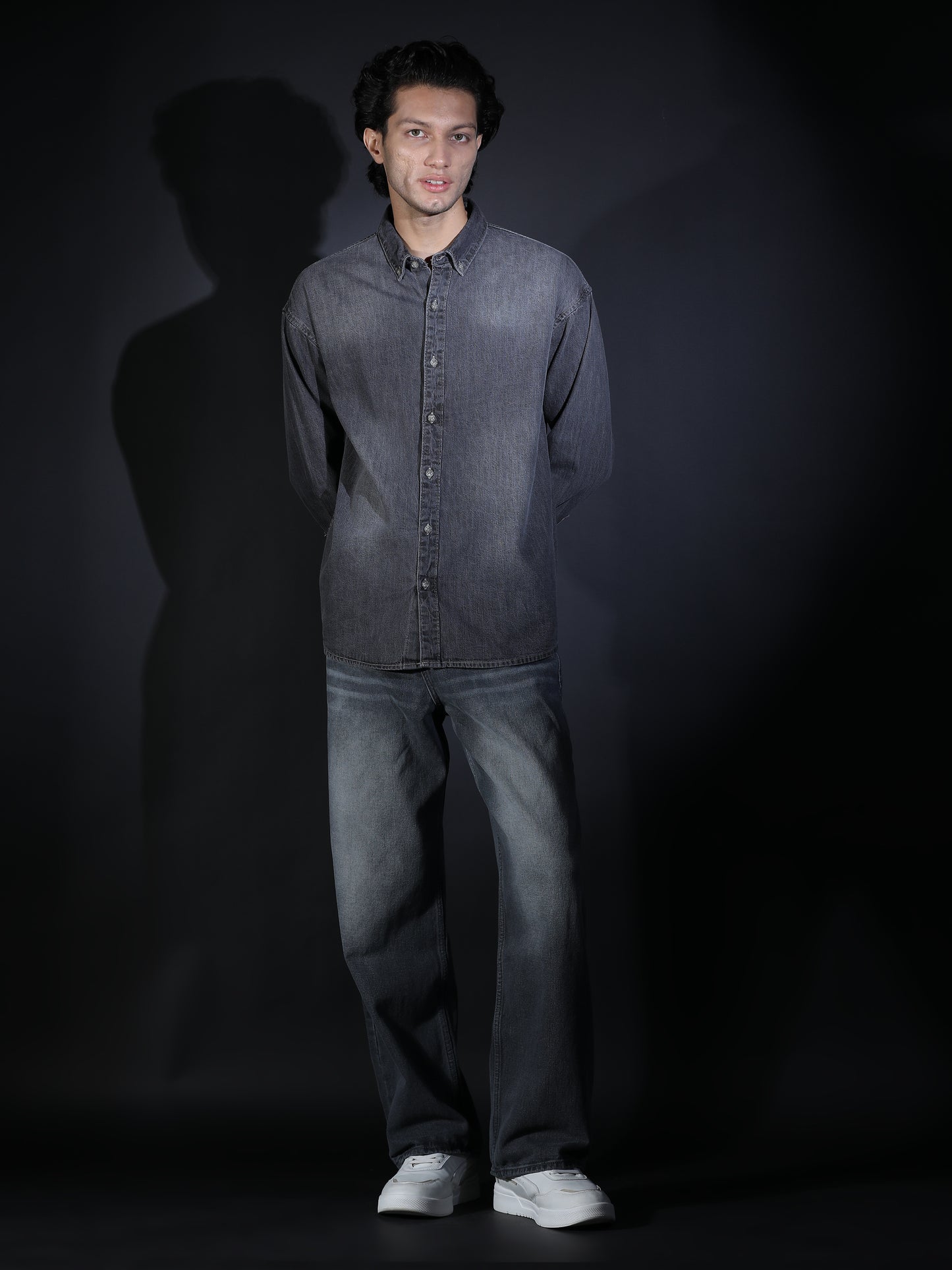 WITHOUT POCKET DENIM BLACK