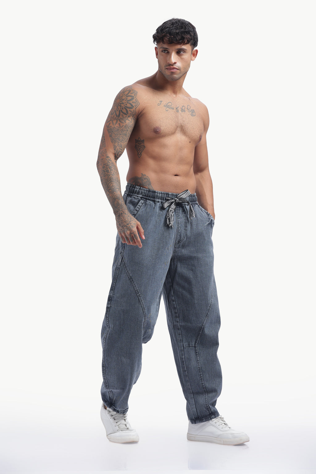 The Driftwood Paneled Jean