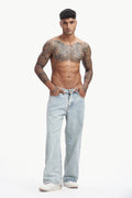 Glacier Blue Wide Leg