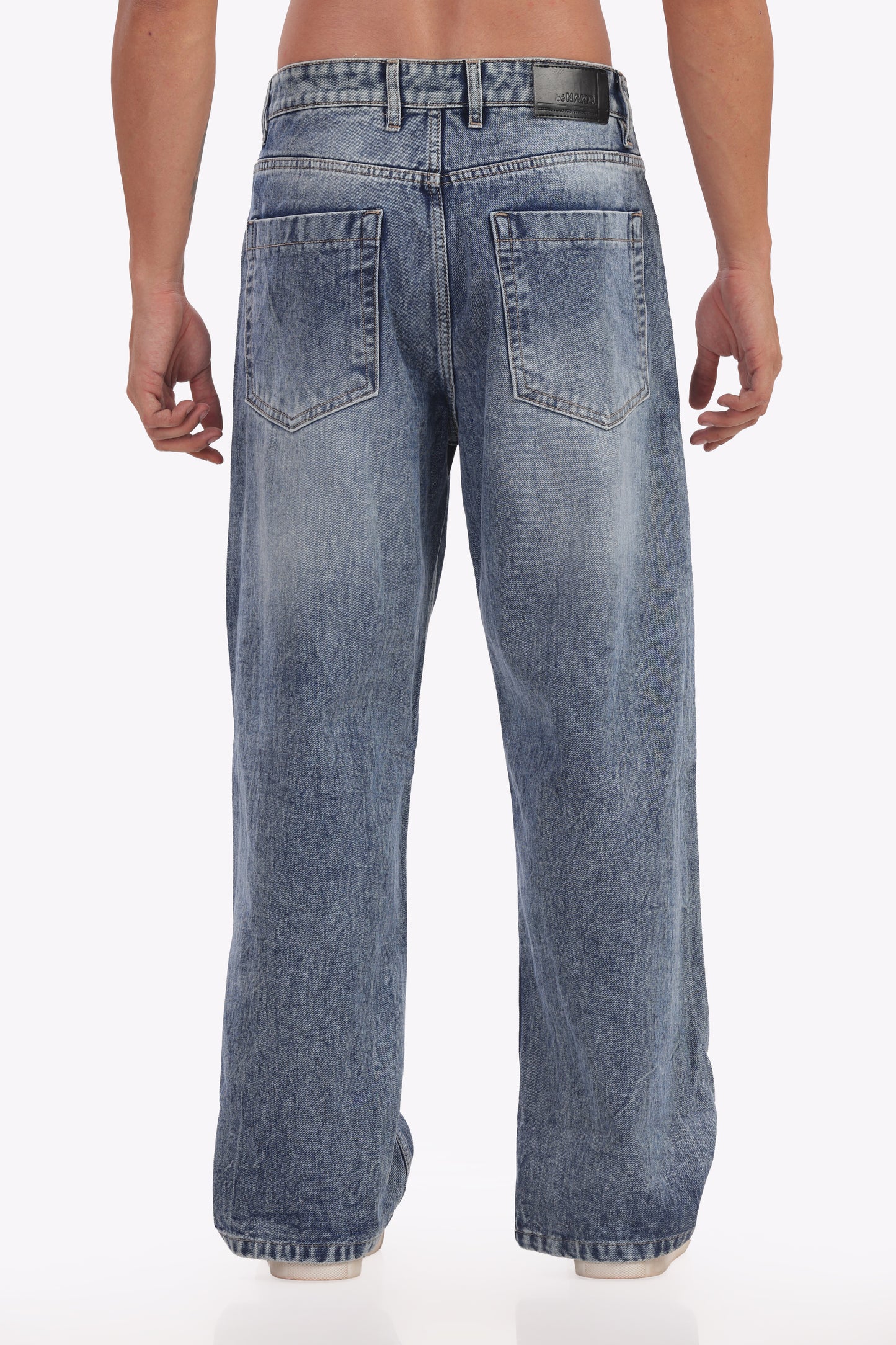 Mens denim pant baggy fit 2