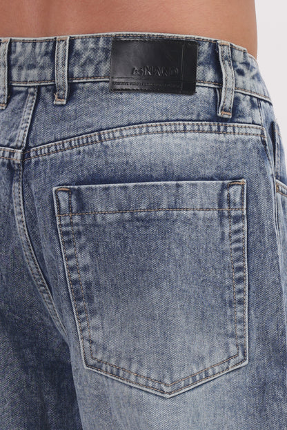 Mens denim pant baggy fit 2