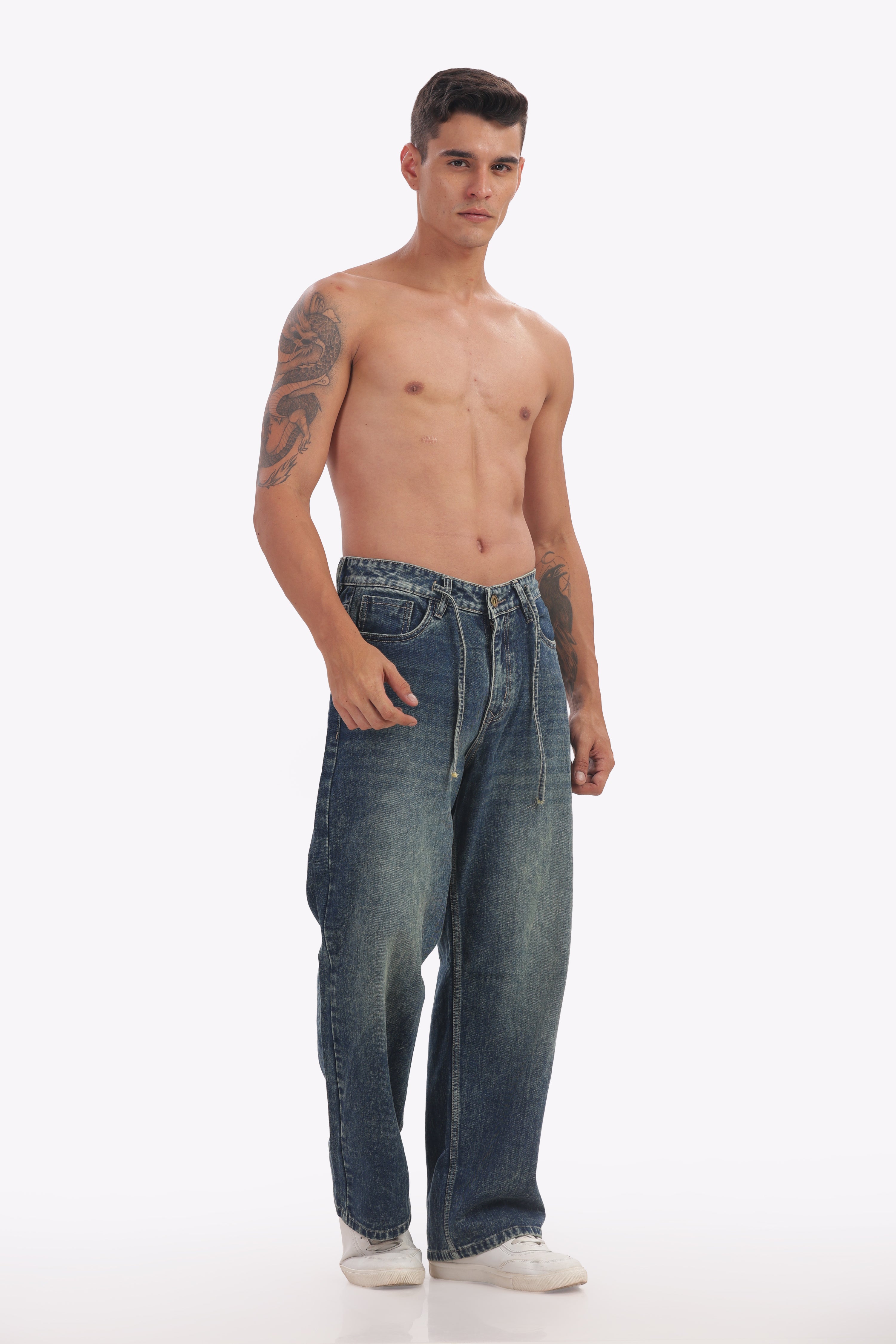 Utility Baggy Jean The Deep Indigo