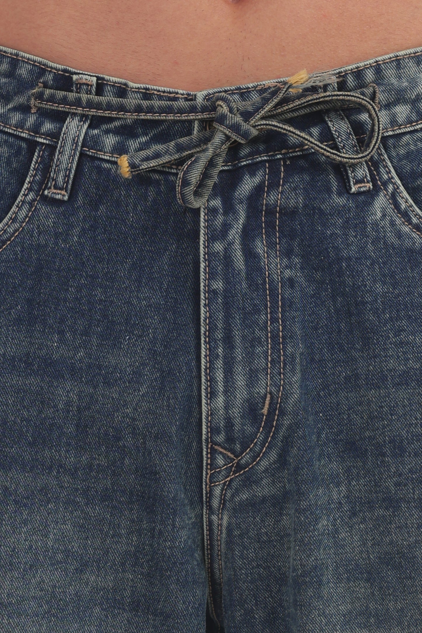 Mens denim pant baggy fit 1