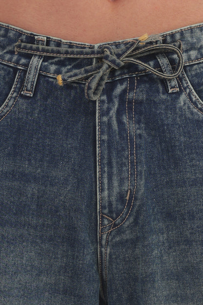 Mens denim pant baggy fit 1