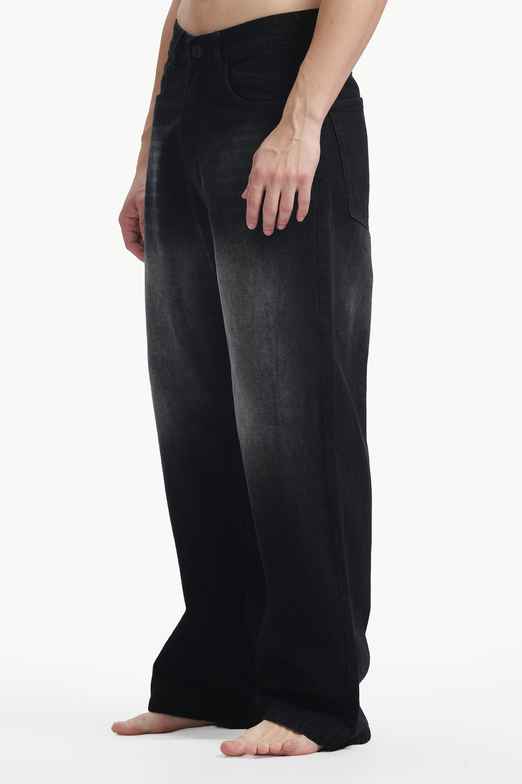 Shadow Fade Wide Straight Jeans