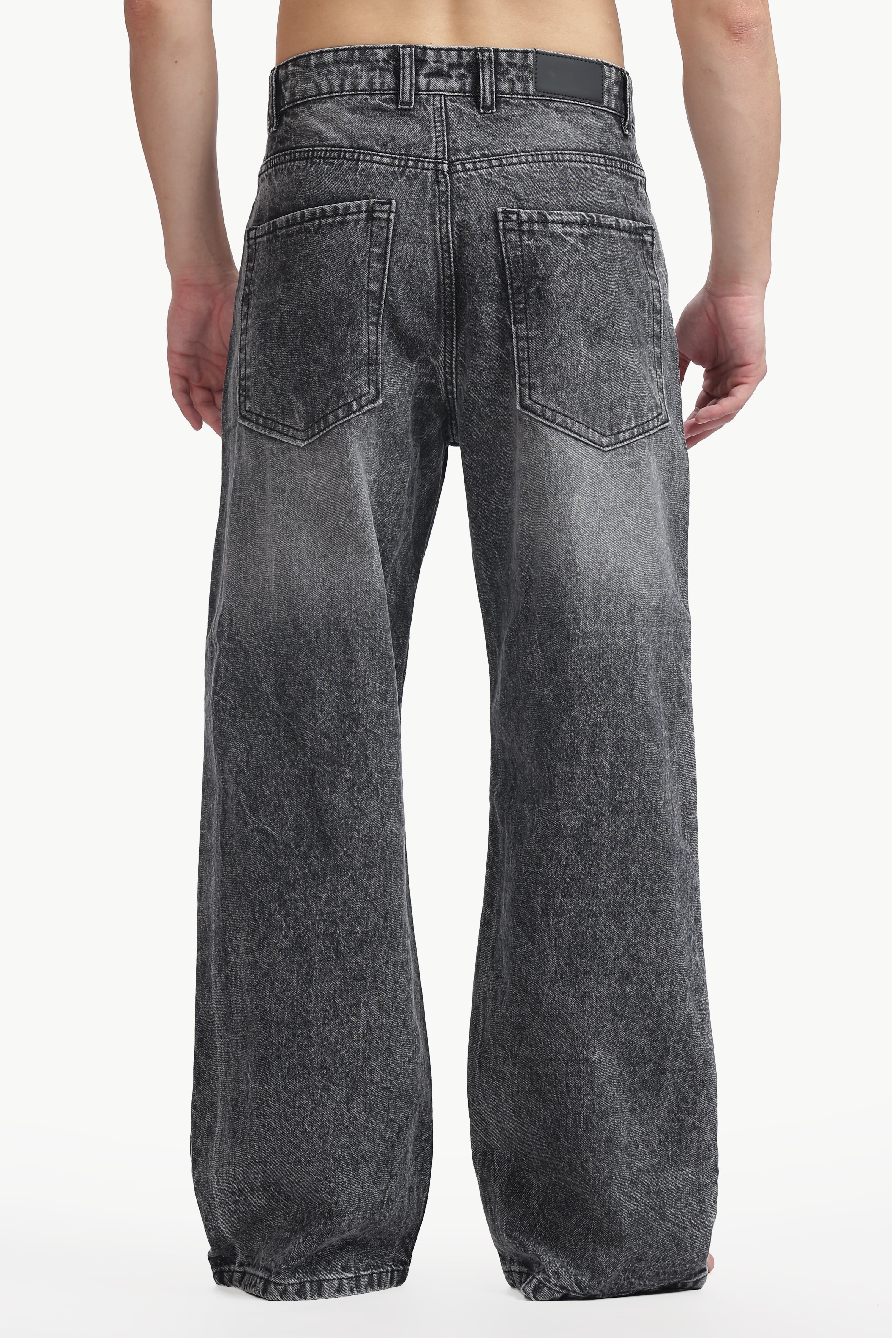 Graphite Vintage Wide Leg Jeans