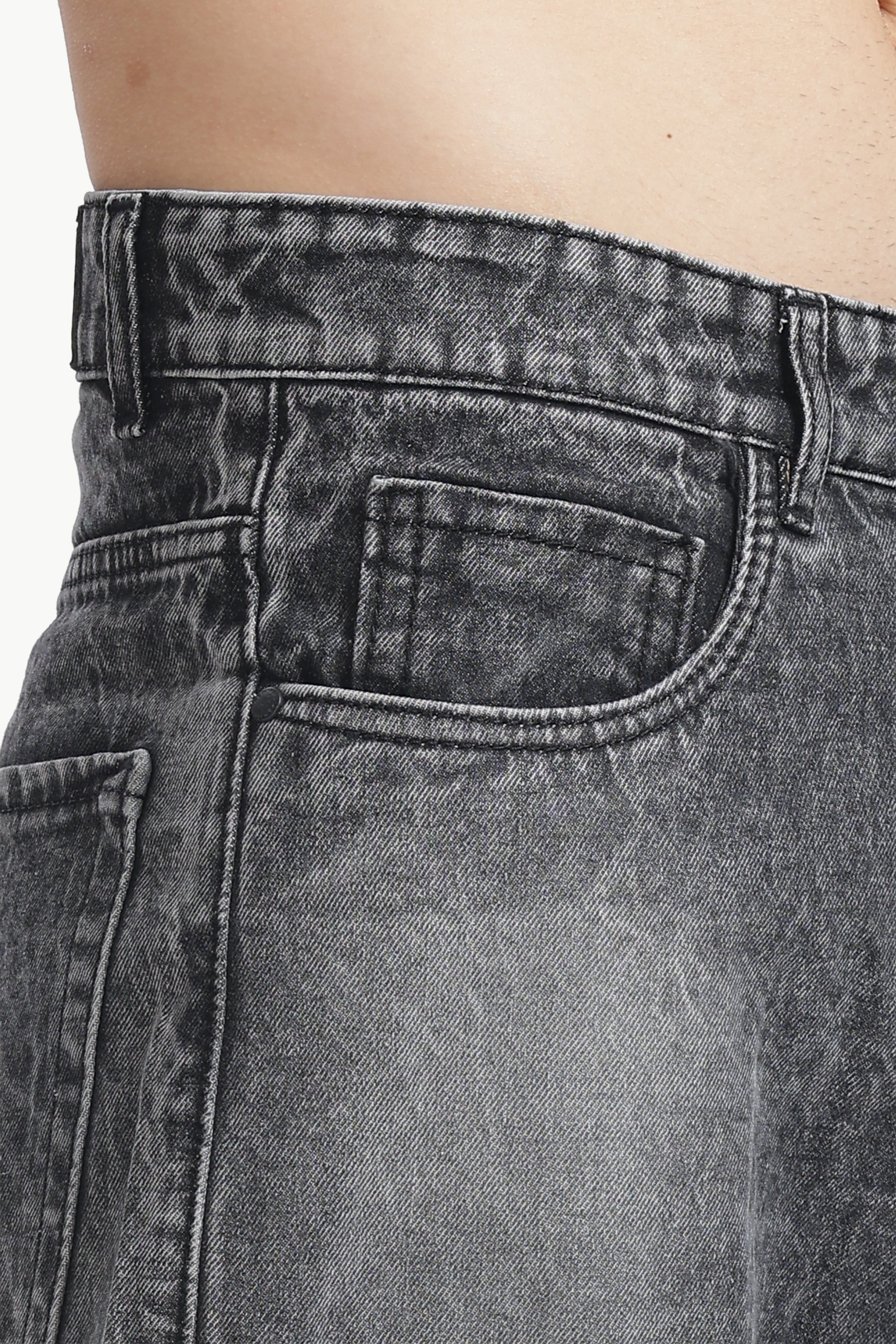 Graphite Vintage Wide Leg Jeans